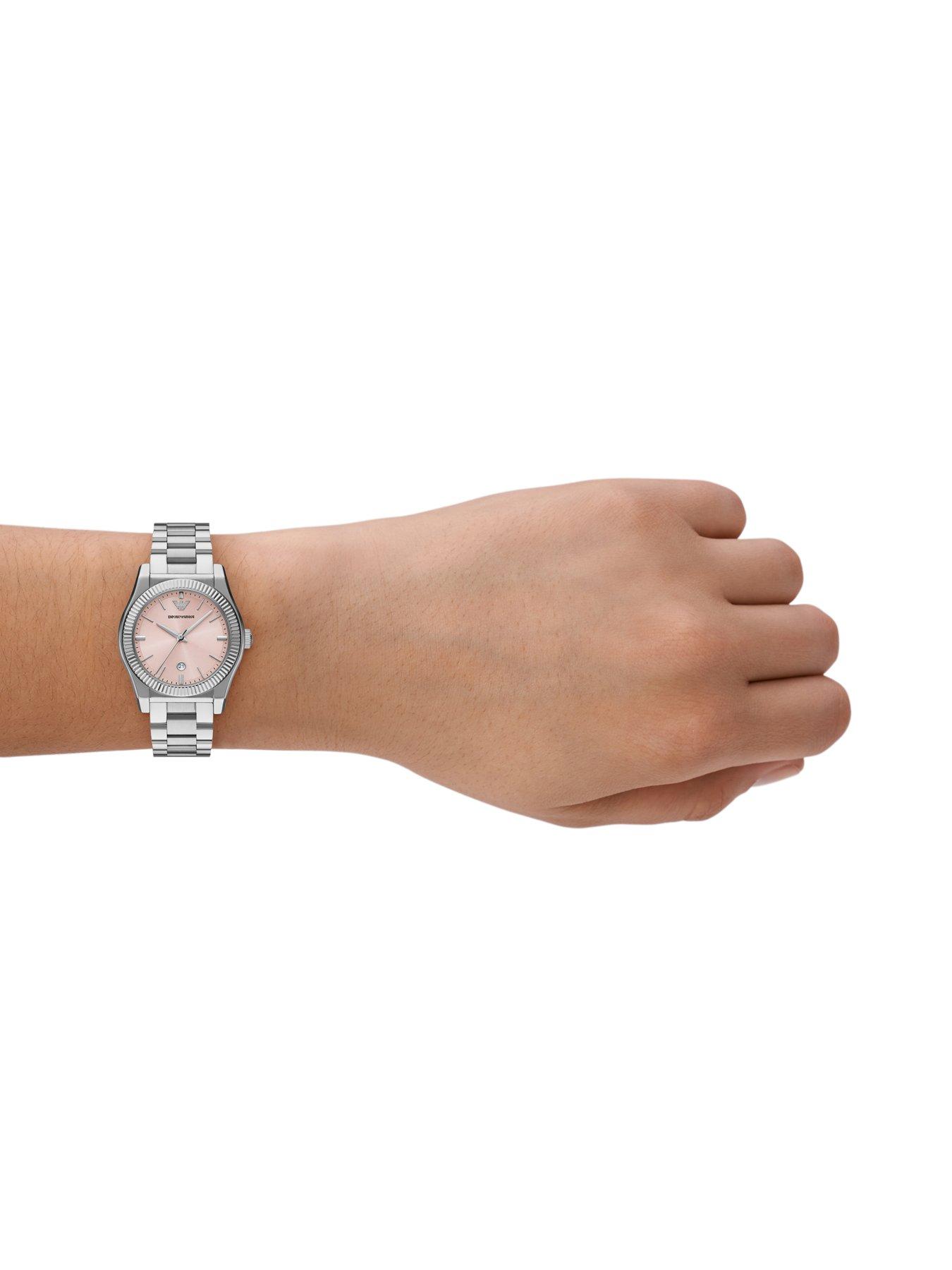 Image 3 of 6 of Fossil Men's Everett Chronograph, Gunmetal Stainless Steel Watch, FS6107