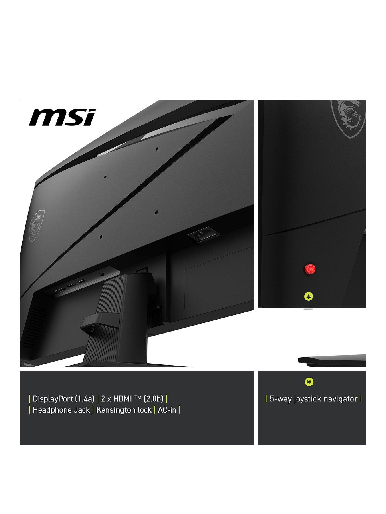 Image 2 of 6 of MSI MAG 274QF 27 inch, WQHD, 180Hz, 0.5ms, Rapid IPS, Adaptive Sync Gaming Monitor - Black