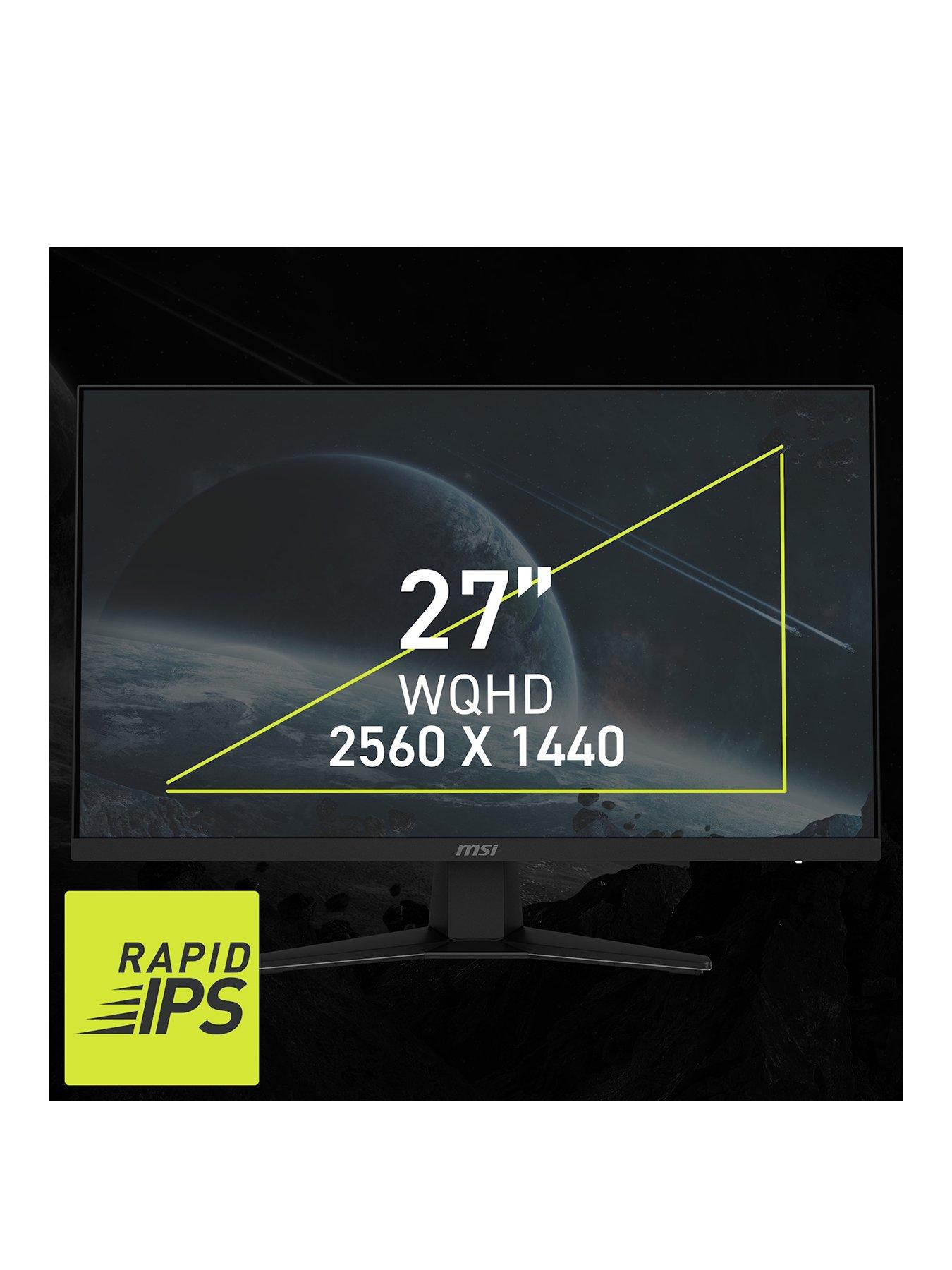Image 3 of 6 of MSI MAG 274QF 27 inch, WQHD, 180Hz, 0.5ms, Rapid IPS, Adaptive Sync Gaming Monitor - Black