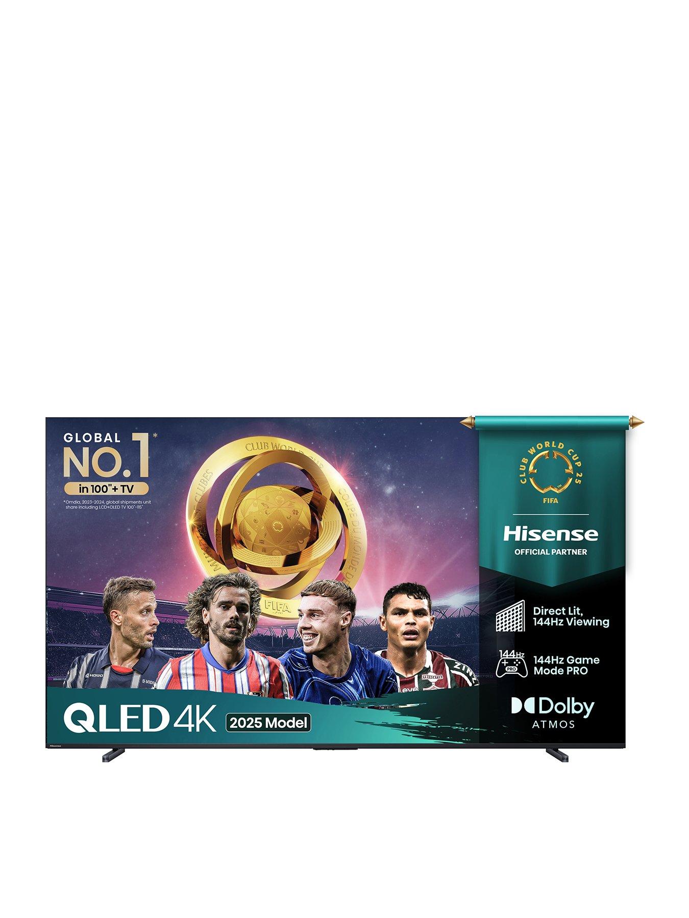 undefined 100" E78QTUK PRO 144Hz QLED Smart AI TV with Freely