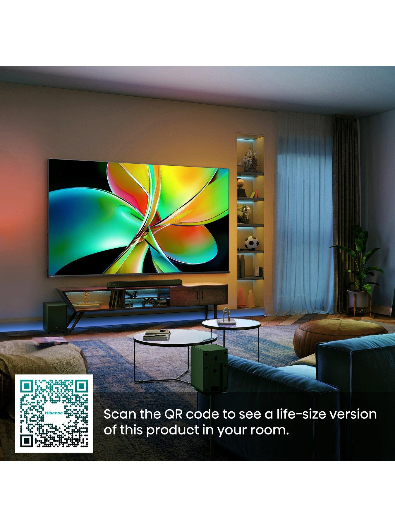  image of hisense-hisense-e7q-pro-85-4k-hdr-qled-miniled-144hz-smart-ai-tv-with-freely-85e78qtuk-pro