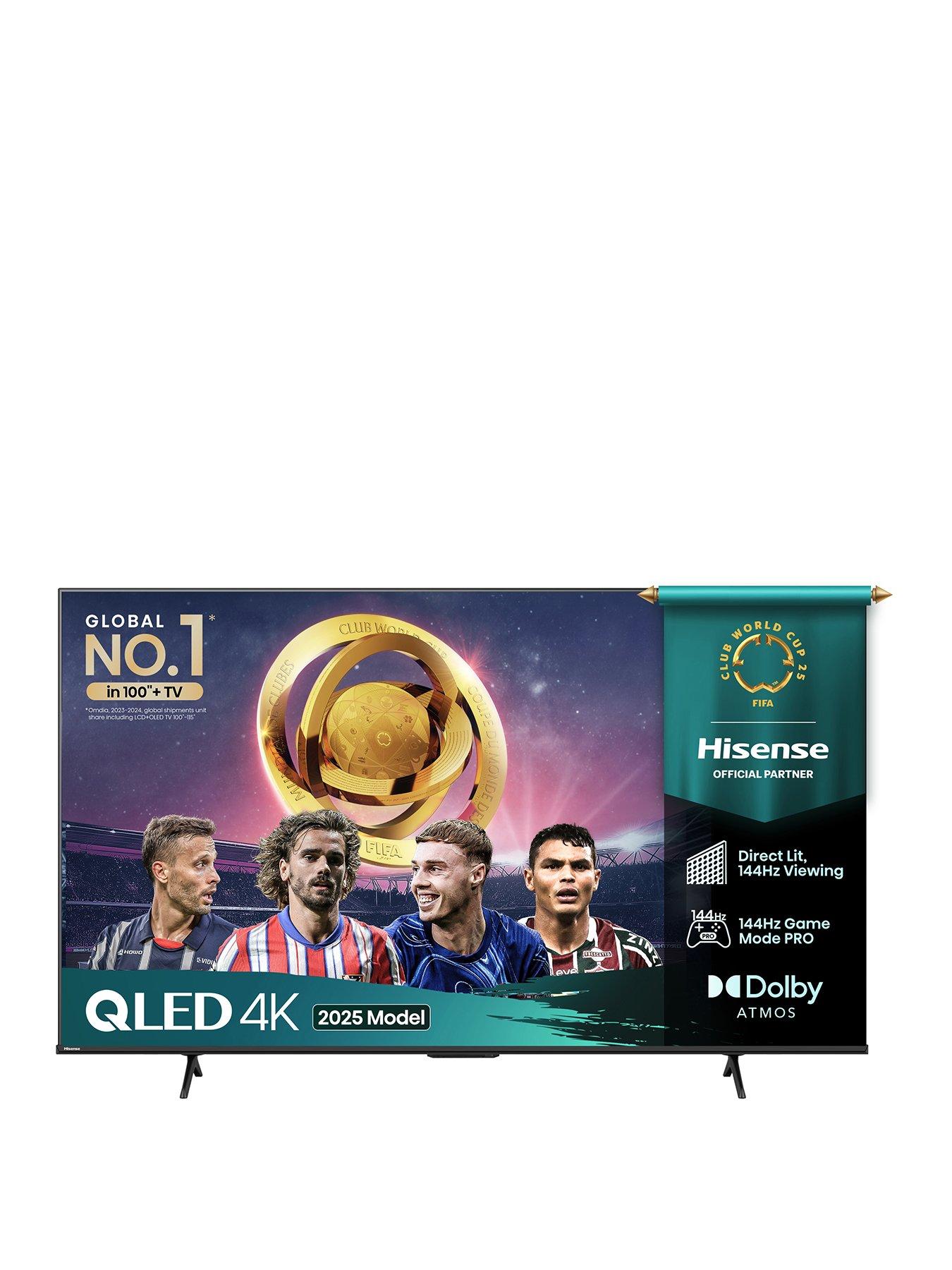undefined 55" E78QTUK PRO 144Hz QLED Smart AI TV with Freely