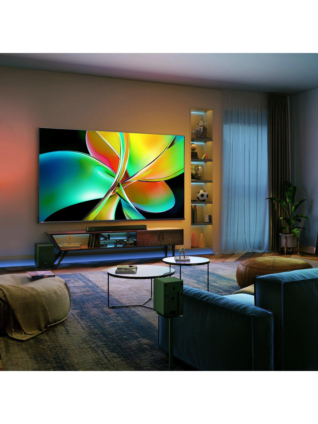  image of hisense-hisense-e7q-pro-43-4k-hdr-qled-miniled-144hz-smart-ai-tv-with-freely-43e78qtuk-pro