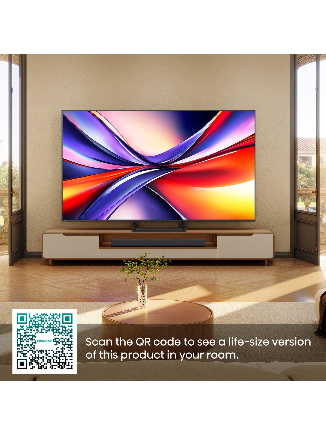 Image 2 of 7 of Hisense A7Q 55" 4K QLED Smart AI TV with Freely- 55A7QTUK