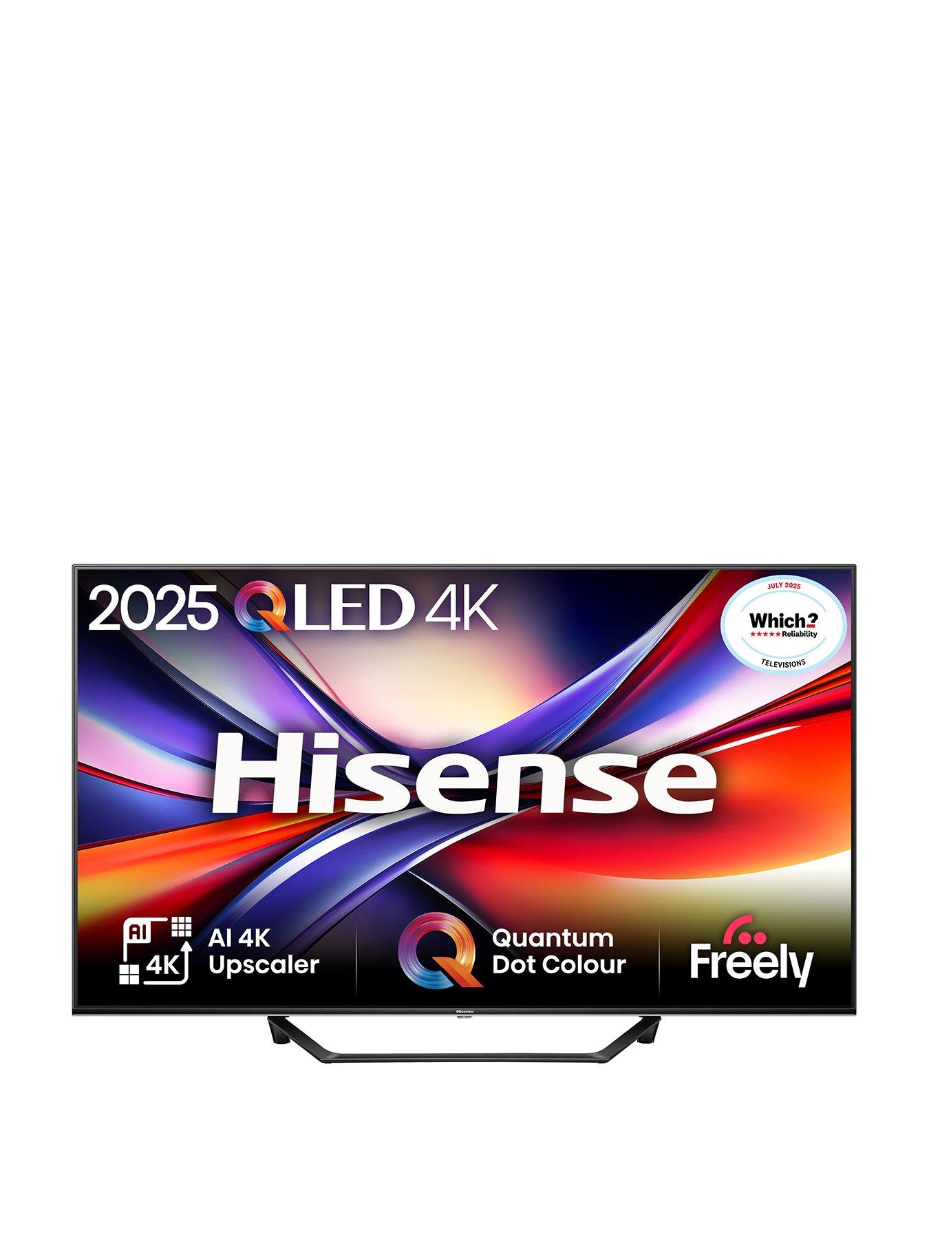 Image 1 of 1 of Hisense 43A7QTUK 43-inch&nbsp;4K Ultra HD QLED Smart Freely TV