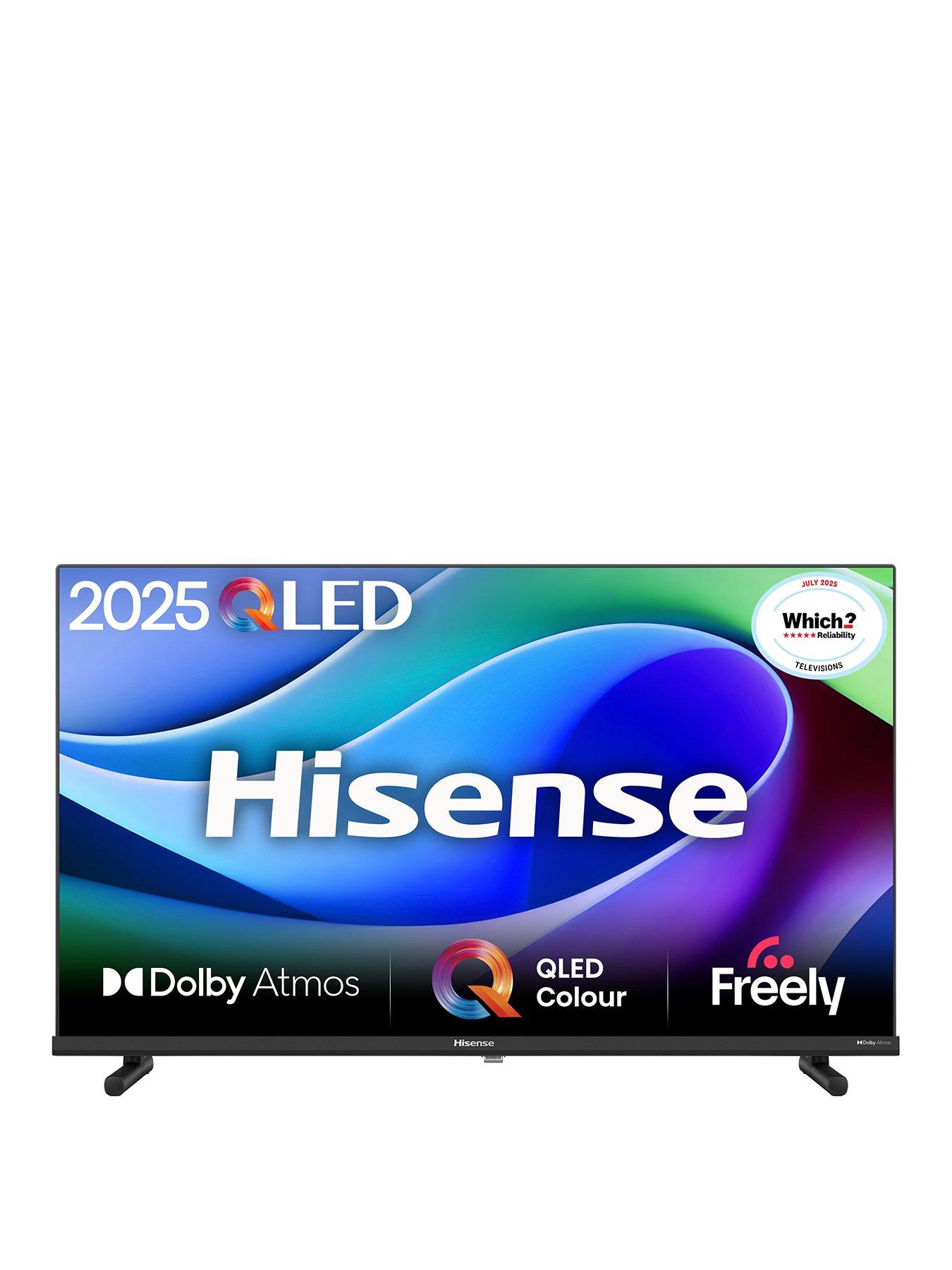 Image 1 of 7 of Hisense 40" 40E5QTUK QLED FHD Smart TV with Freely