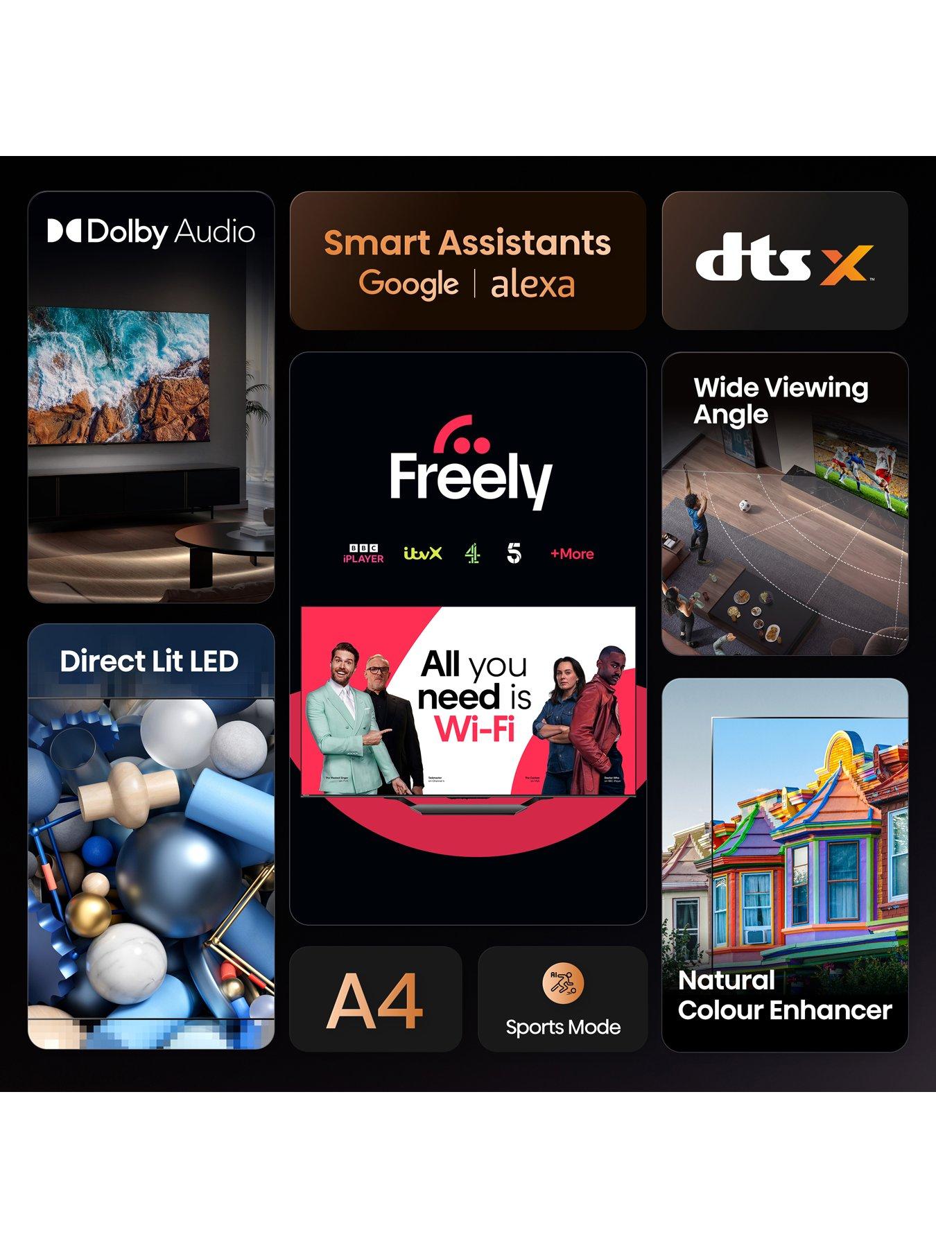  image of hisense-hisense-a4q-32-4k-fhd-smart-tv-with-freely-32a4qtuk