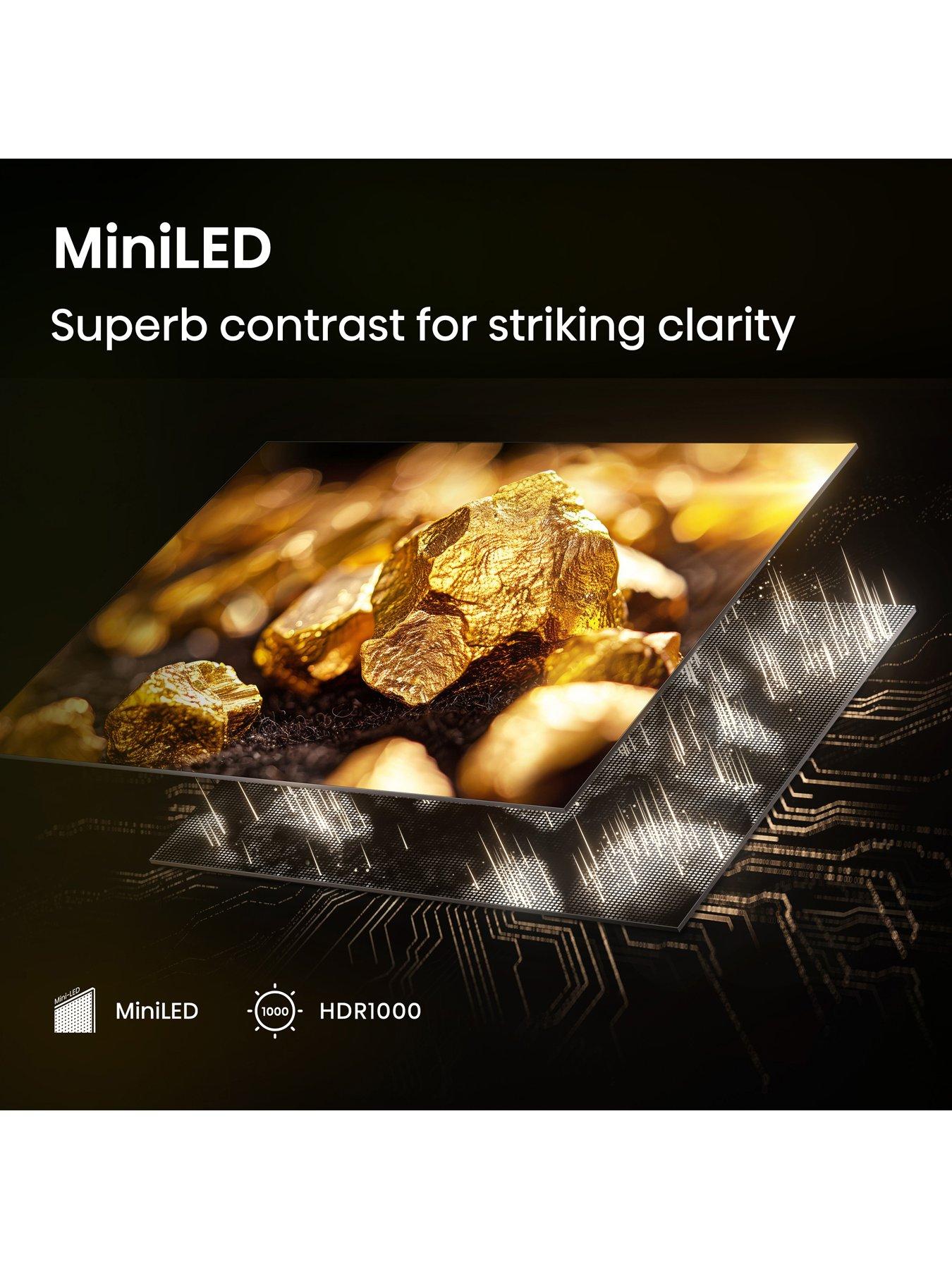 Image 5 of 7 of Hisense Hisense 50" U7QTUK MiniLED QLED 144Hz Smart AI TV with Freely