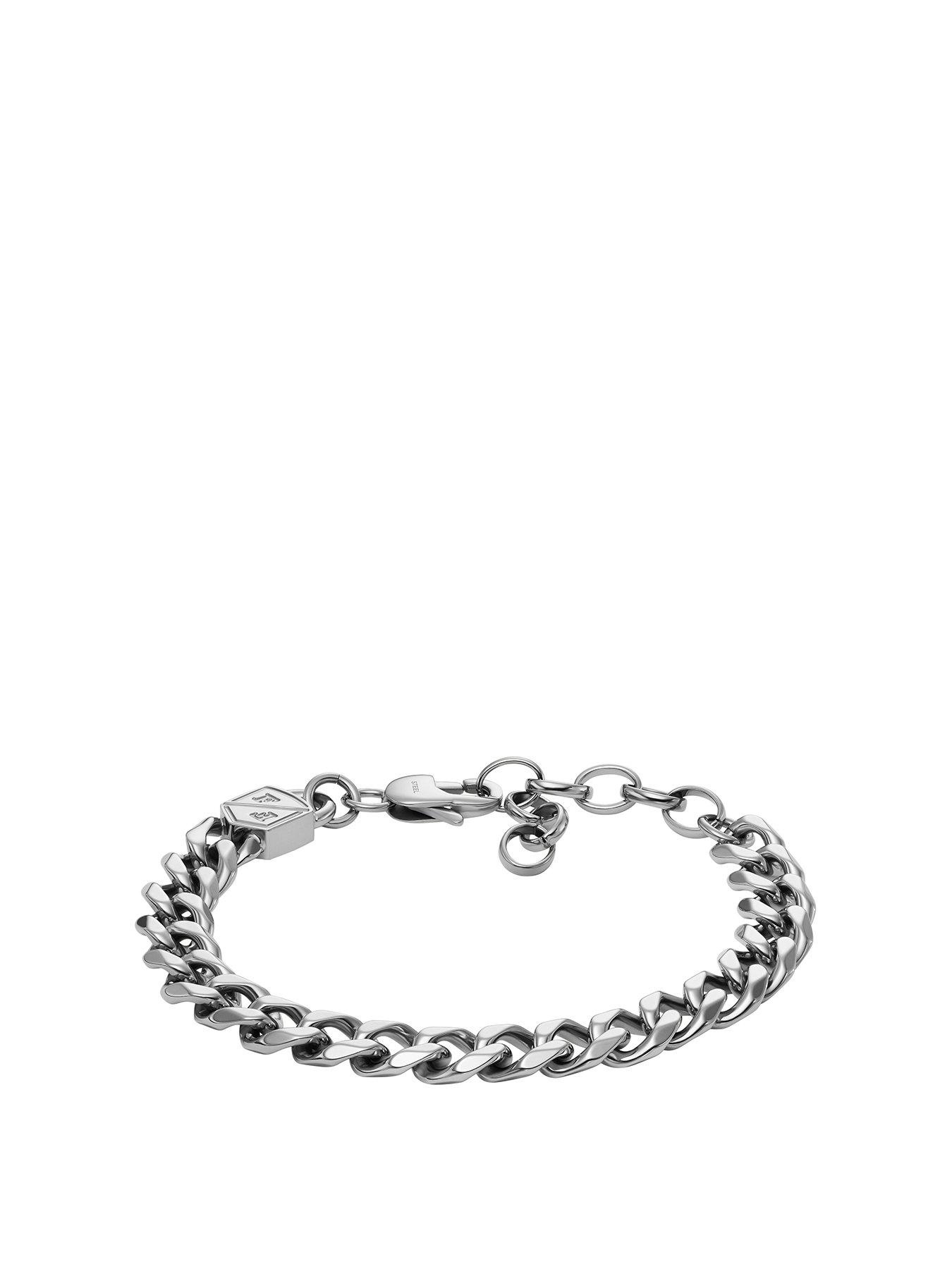 undefined Men's Ellis Core Chains Stainless Steel Chain Bracelet, JF04615040
