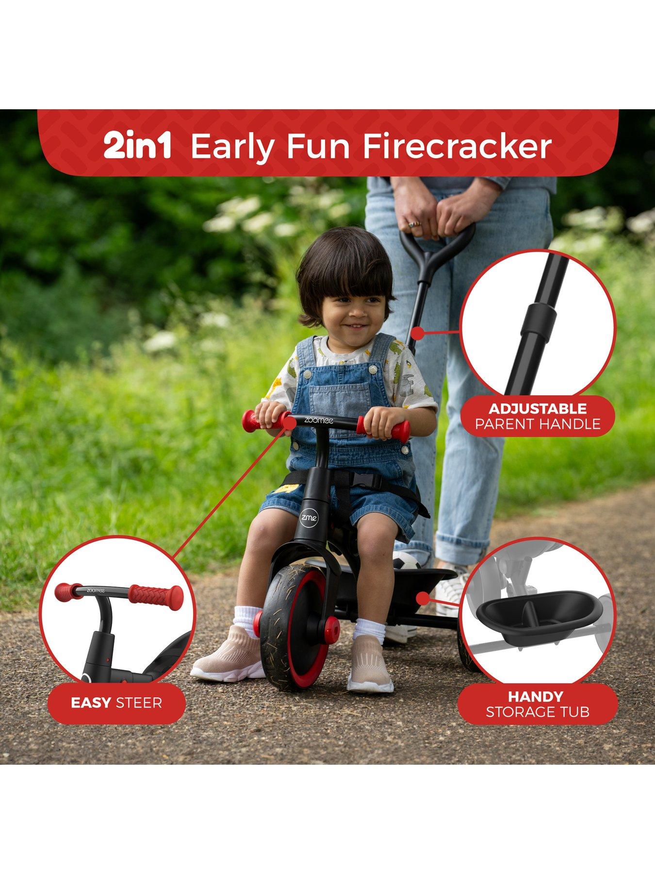  image of tp-zoomee-early-fun-trike-firecracker