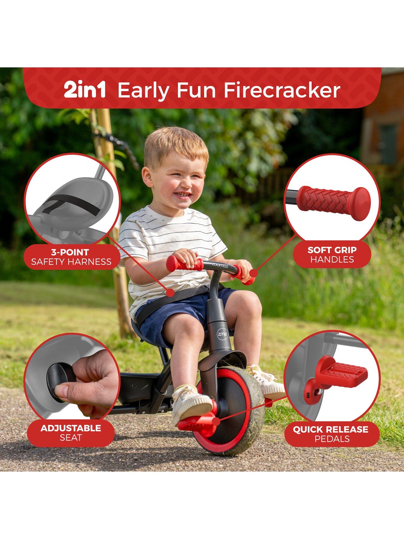  image of tp-zoomee-early-fun-trike-firecracker