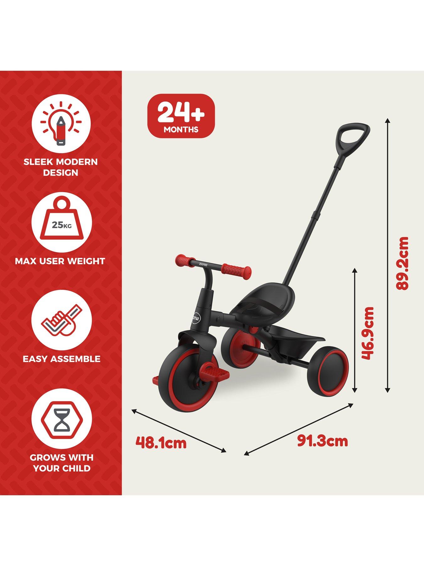  image of tp-zoomee-early-fun-trike-firecracker
