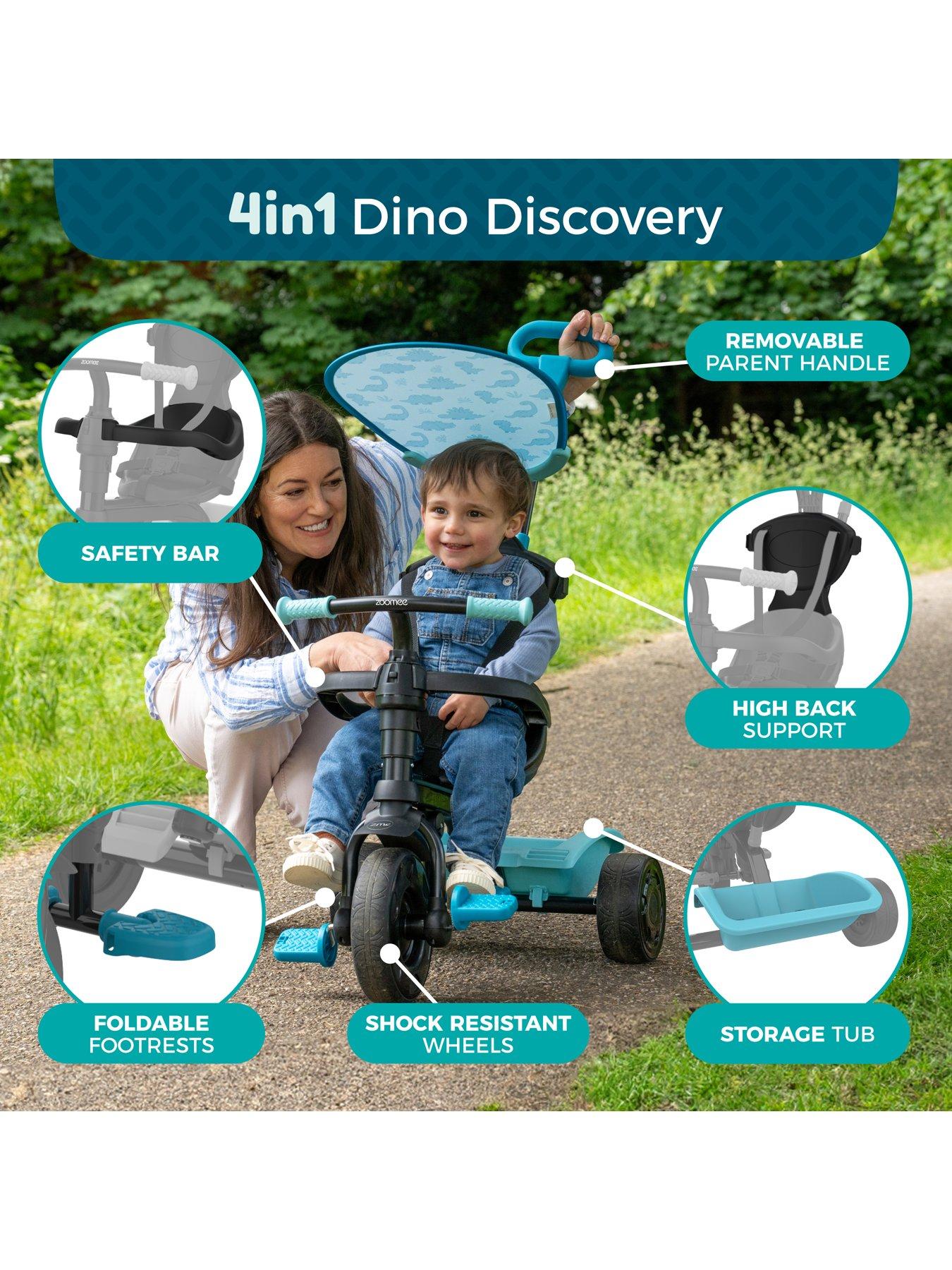  image of tp-zoomee-4-in-1-trike-dino-discovery