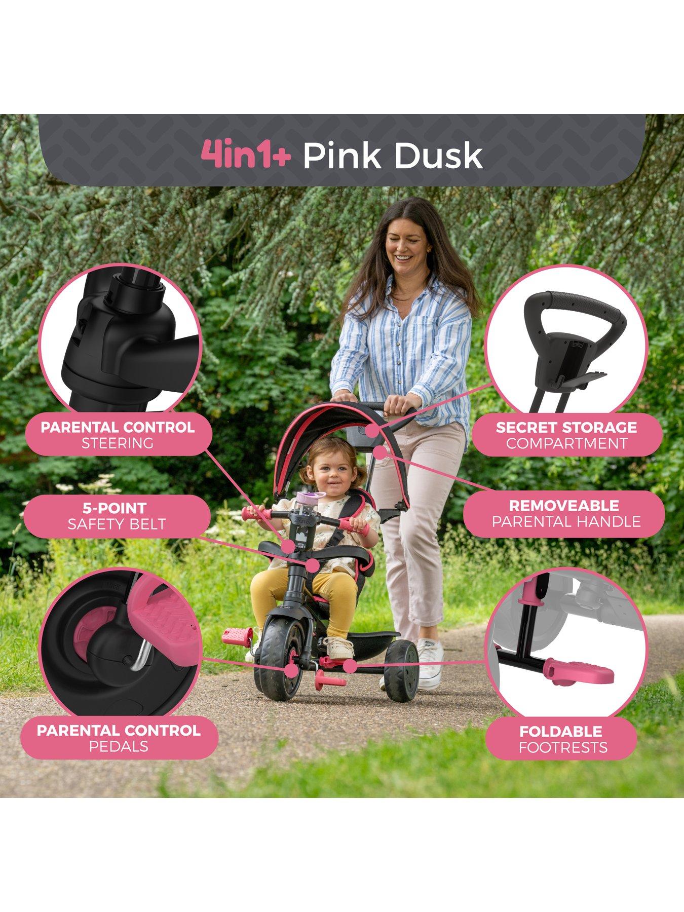 Image 3 of 8 of TP Zoomee 4-in-1 Trike Deluxe -&nbsp;Pink Dusk