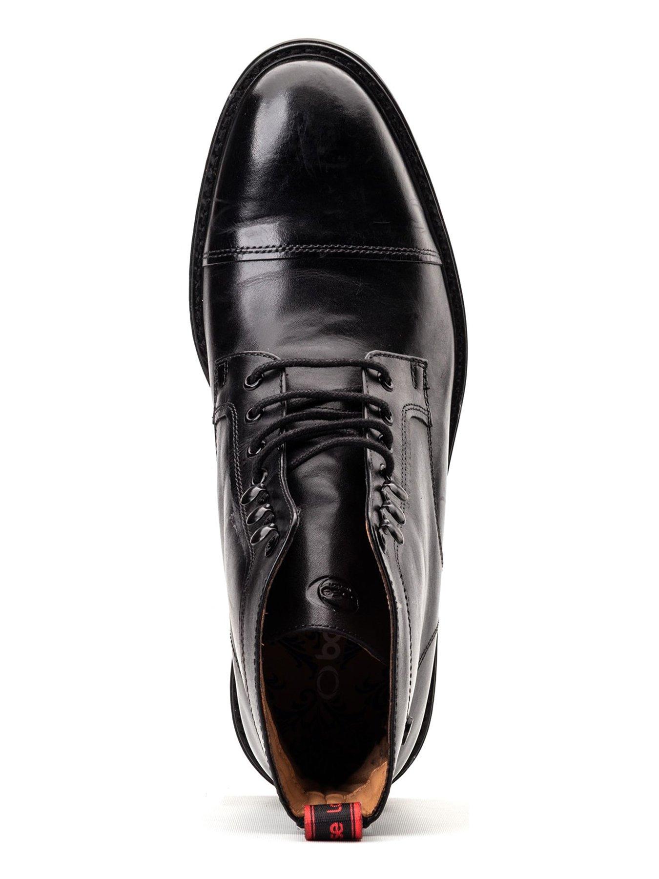  image of base-london-playmouth-lace-up-boots-black