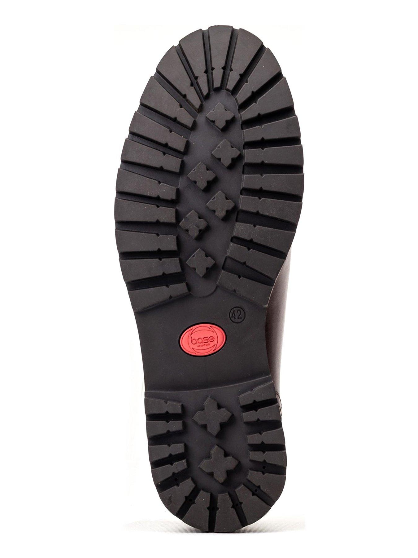  image of base-london-carbon-lace-up-shoe-brown