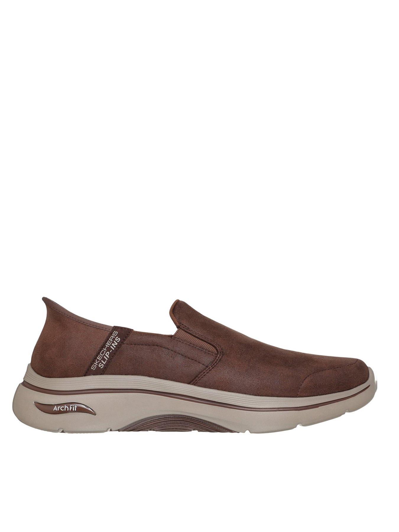 Image 1 of 5 of Skechers Go Walk Arch Fit Slip- Ins Trainers