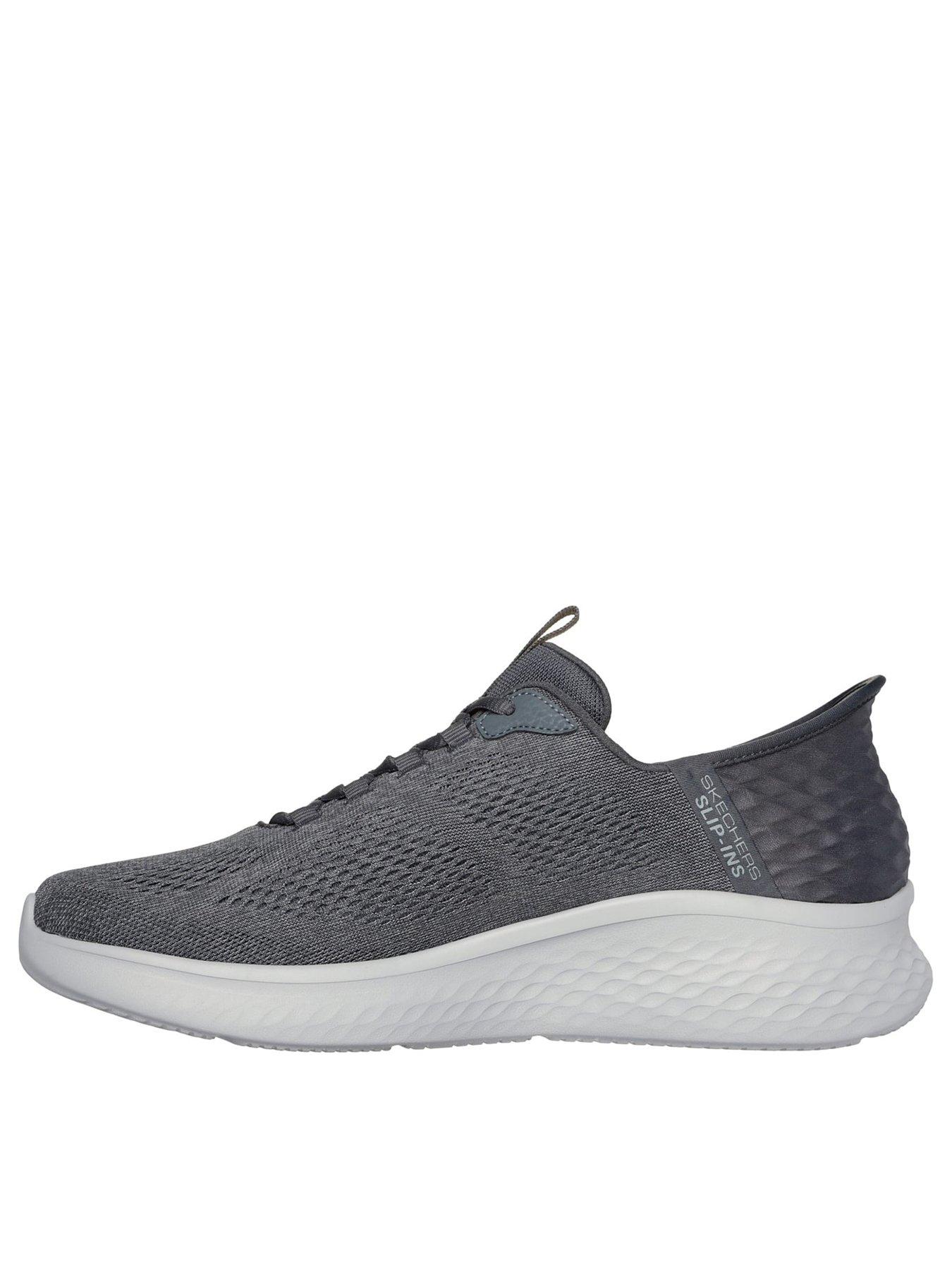 Image 3 of 5 of Skechers Lite Pro Primebase Slip- Ins Lace Up Trainers - Grey