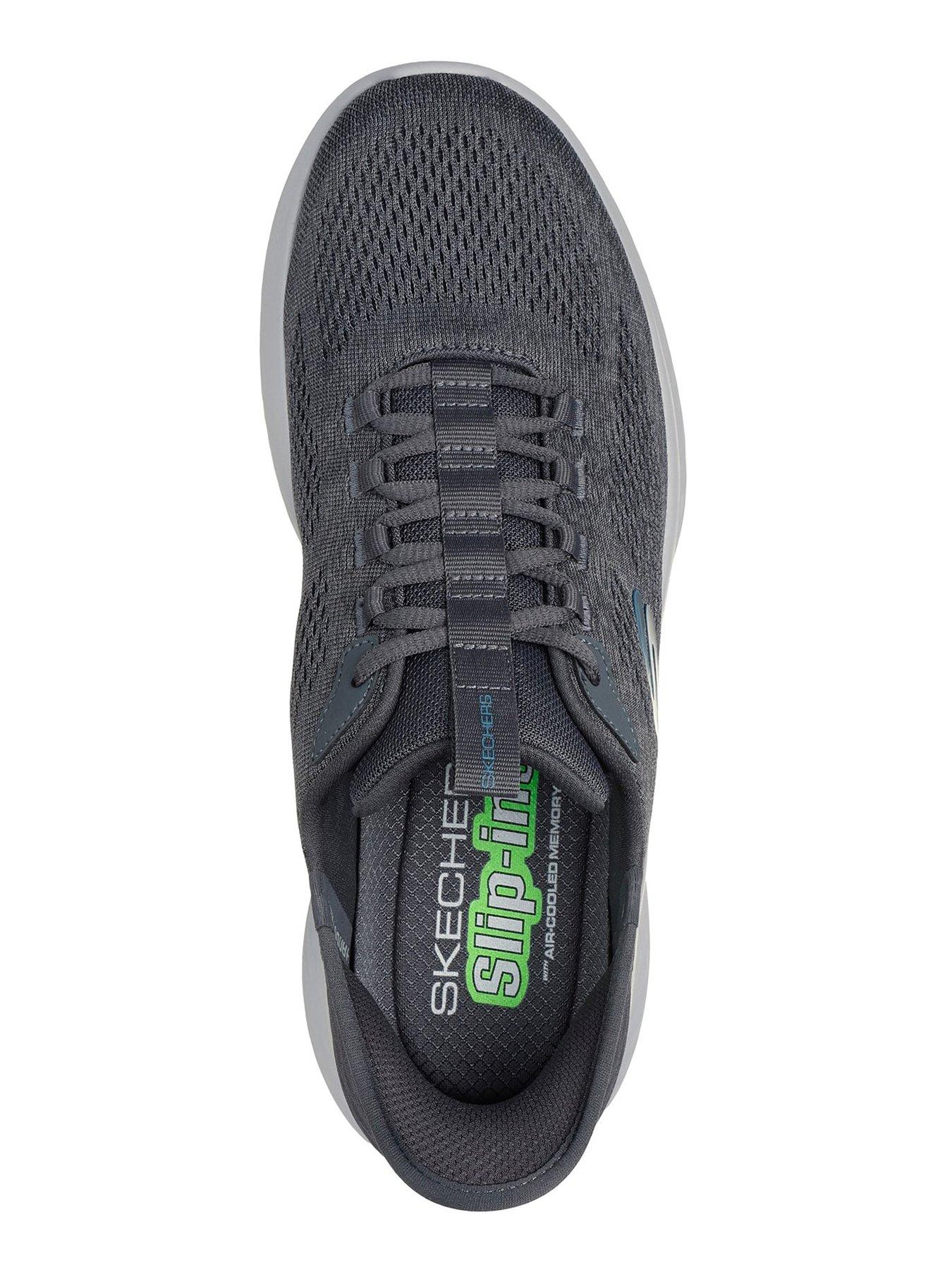 Image 4 of 5 of Skechers Lite Pro Primebase Slip- Ins Lace Up Trainers - Grey