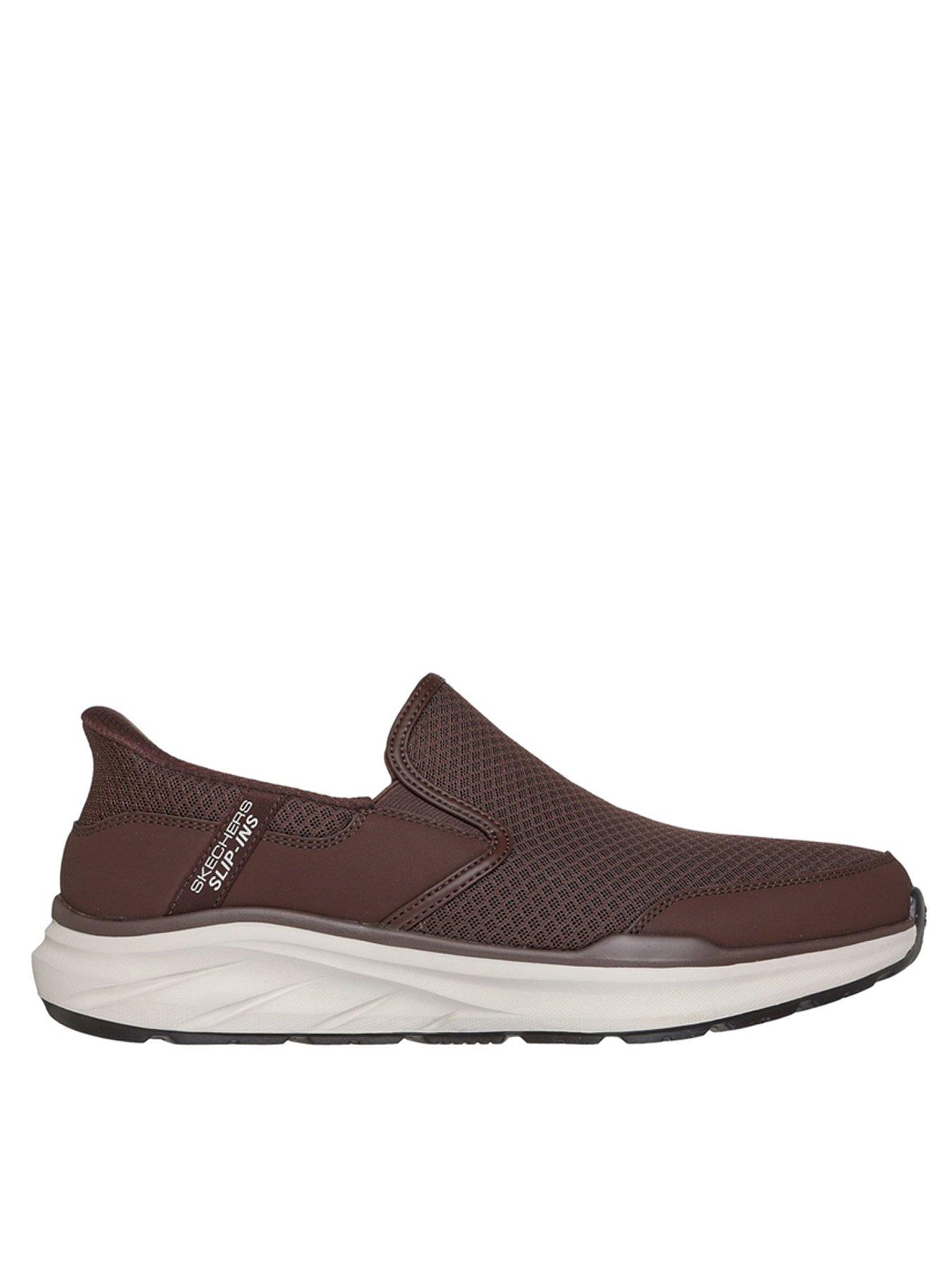  image of skechers-equalizer-60-slip-ins-trainers-brown