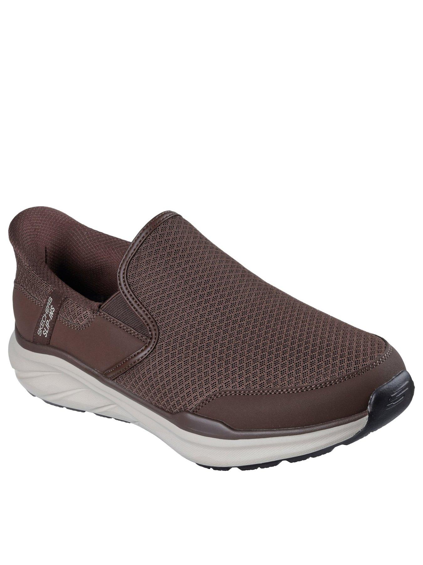  image of skechers-equalizer-60-slip-ins-trainers-brown
