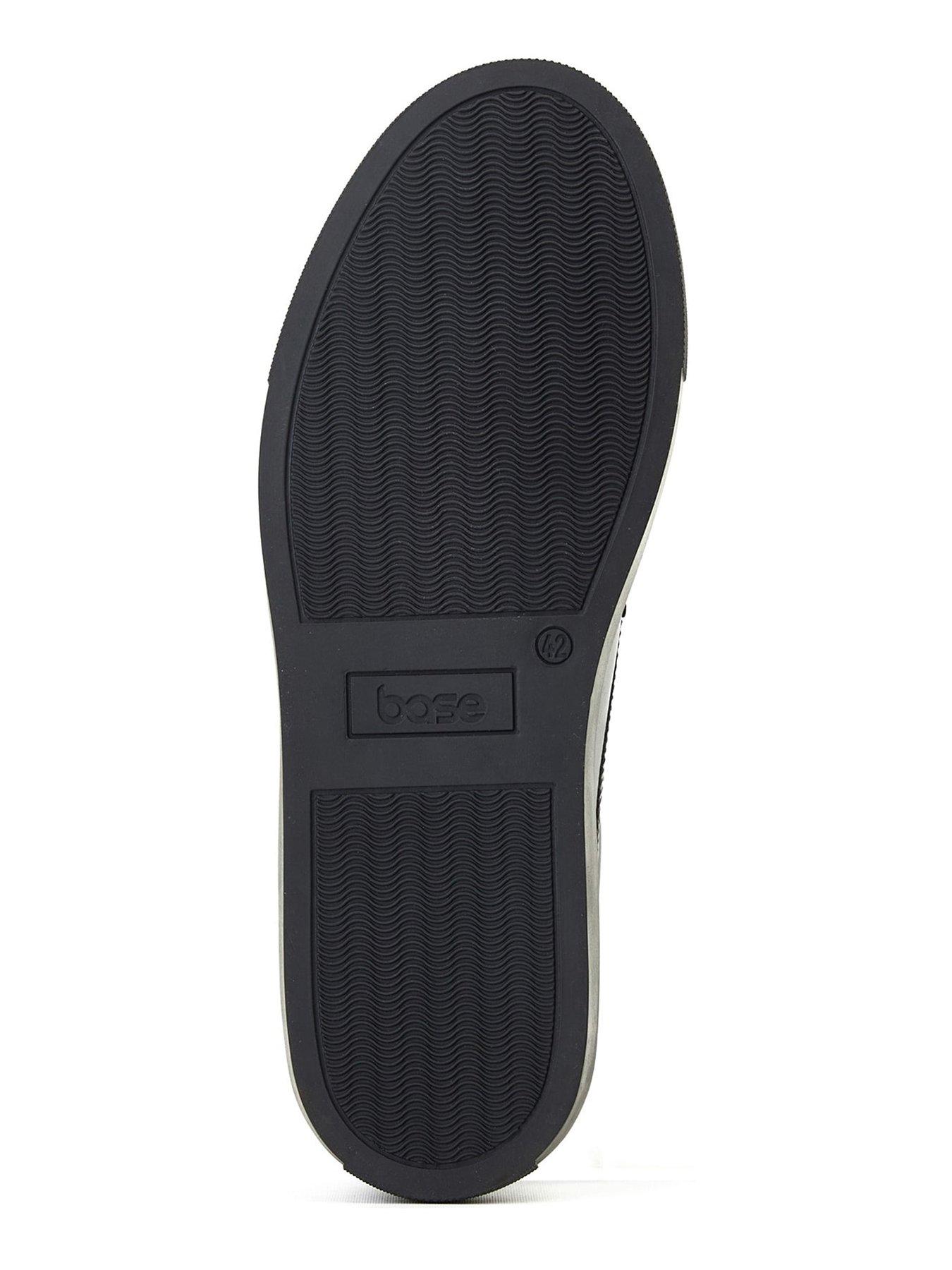 Image 5 of 6 of Base London Clapton Brogue Trainer -&nbsp;Black