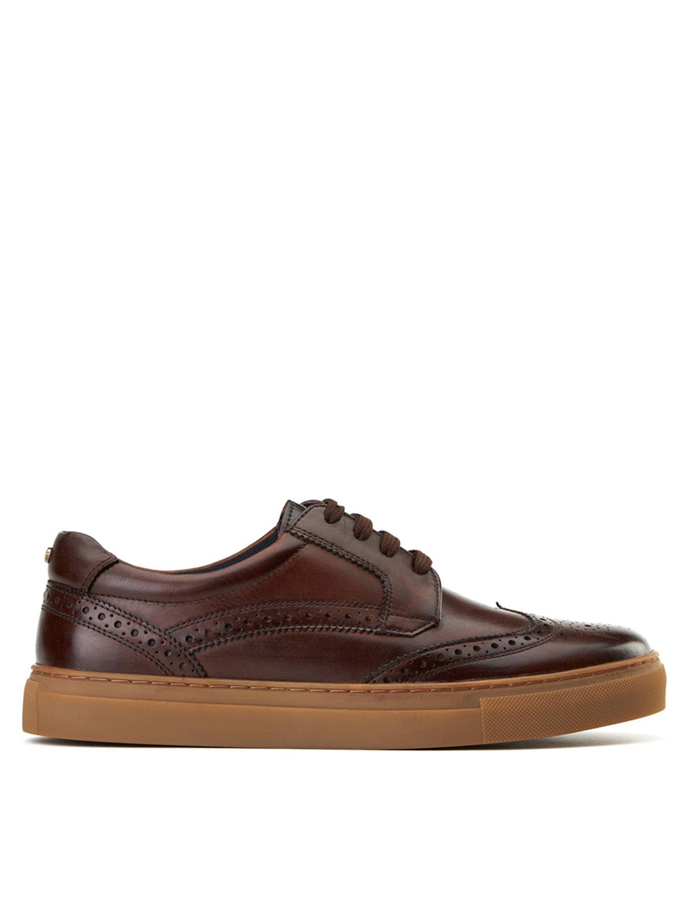 undefined Clapton Brogue Trainer - Brown