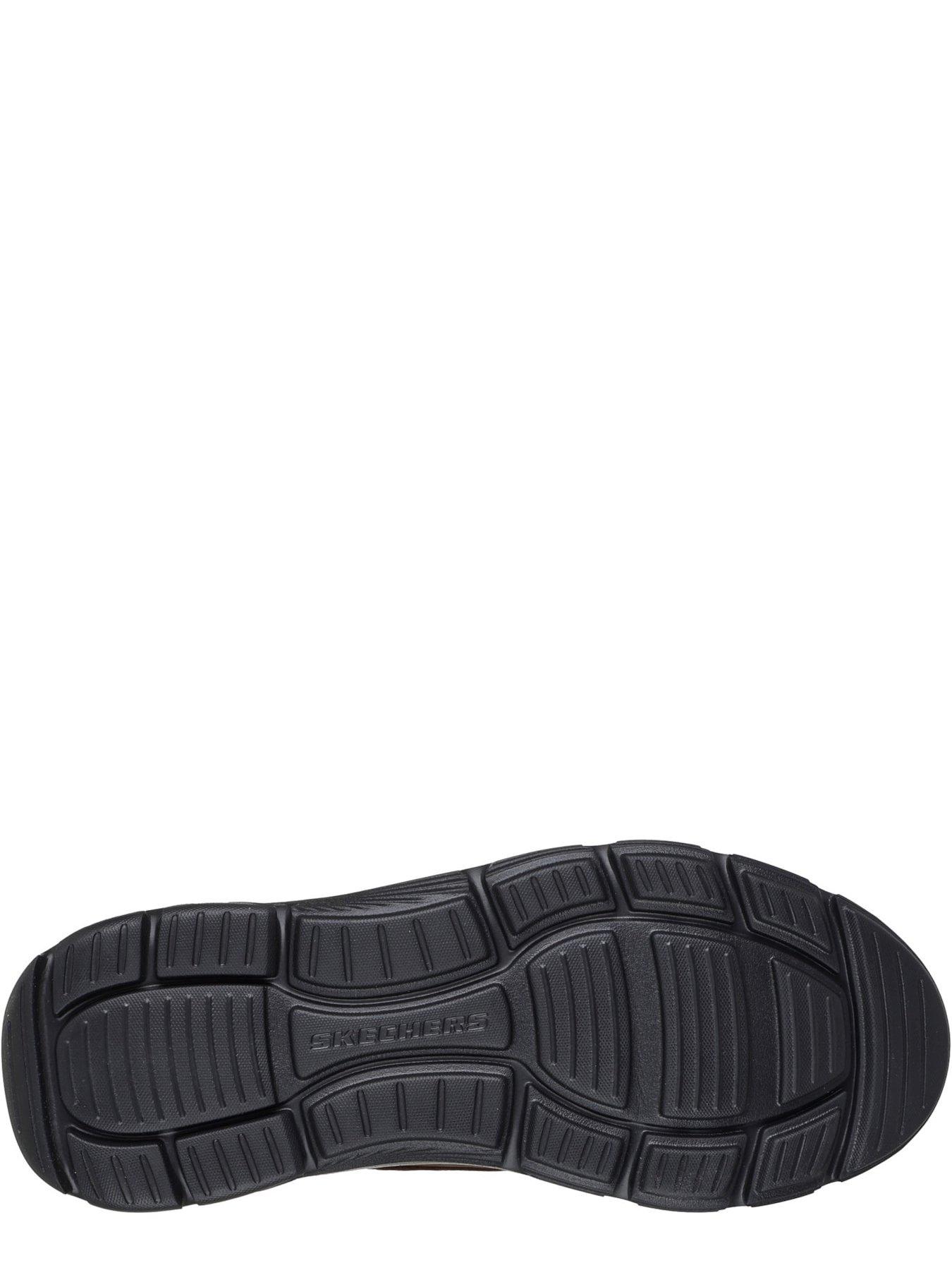 Image 5 of 5 of Skechers Arch Fit Slip In Garza Work Lace Boots - Brown