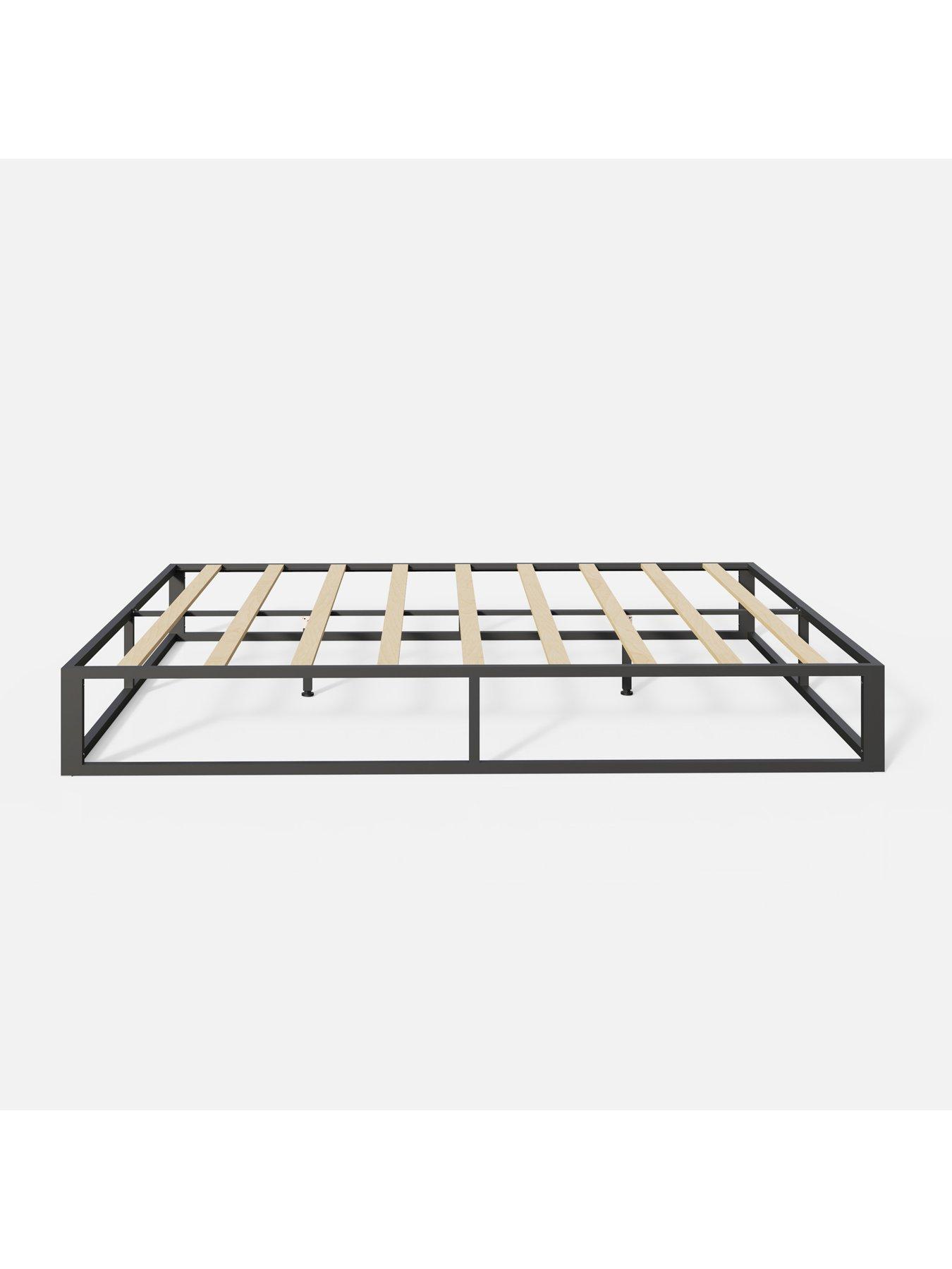  image of gfw-platform-bed-with-mattress-options-buynbspamp-savenbsp--black