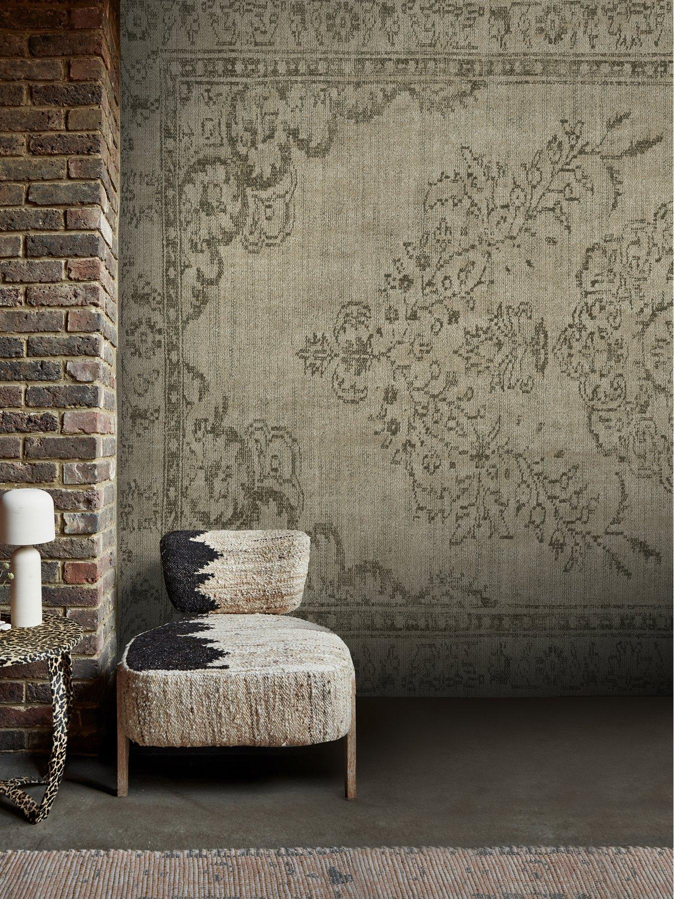 undefined Tapestry Olive Fixed Size Mural