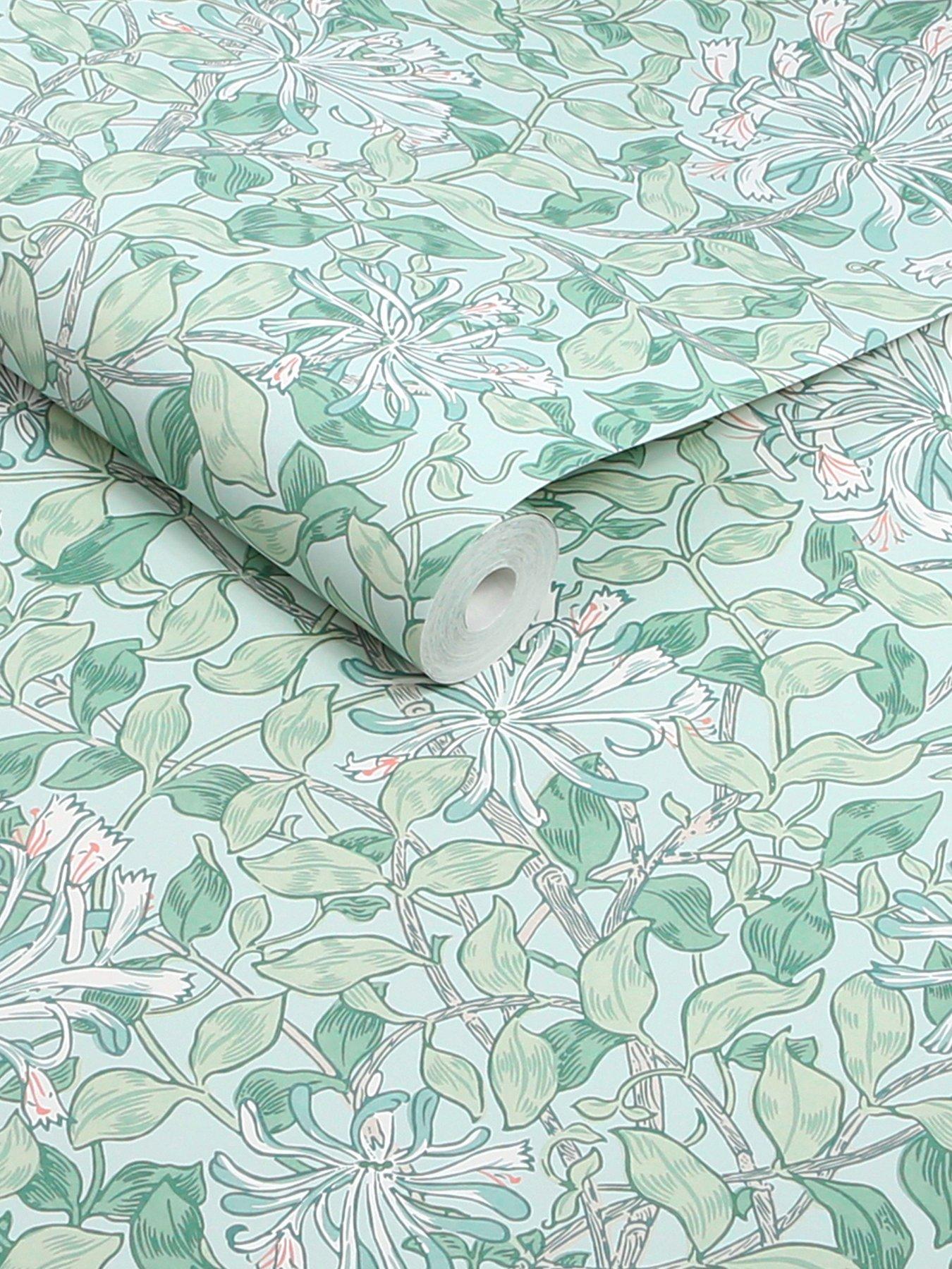 Image 3 of 3 of William Morris at Home William Morris Honeysuckle Breeze - Wallpaper