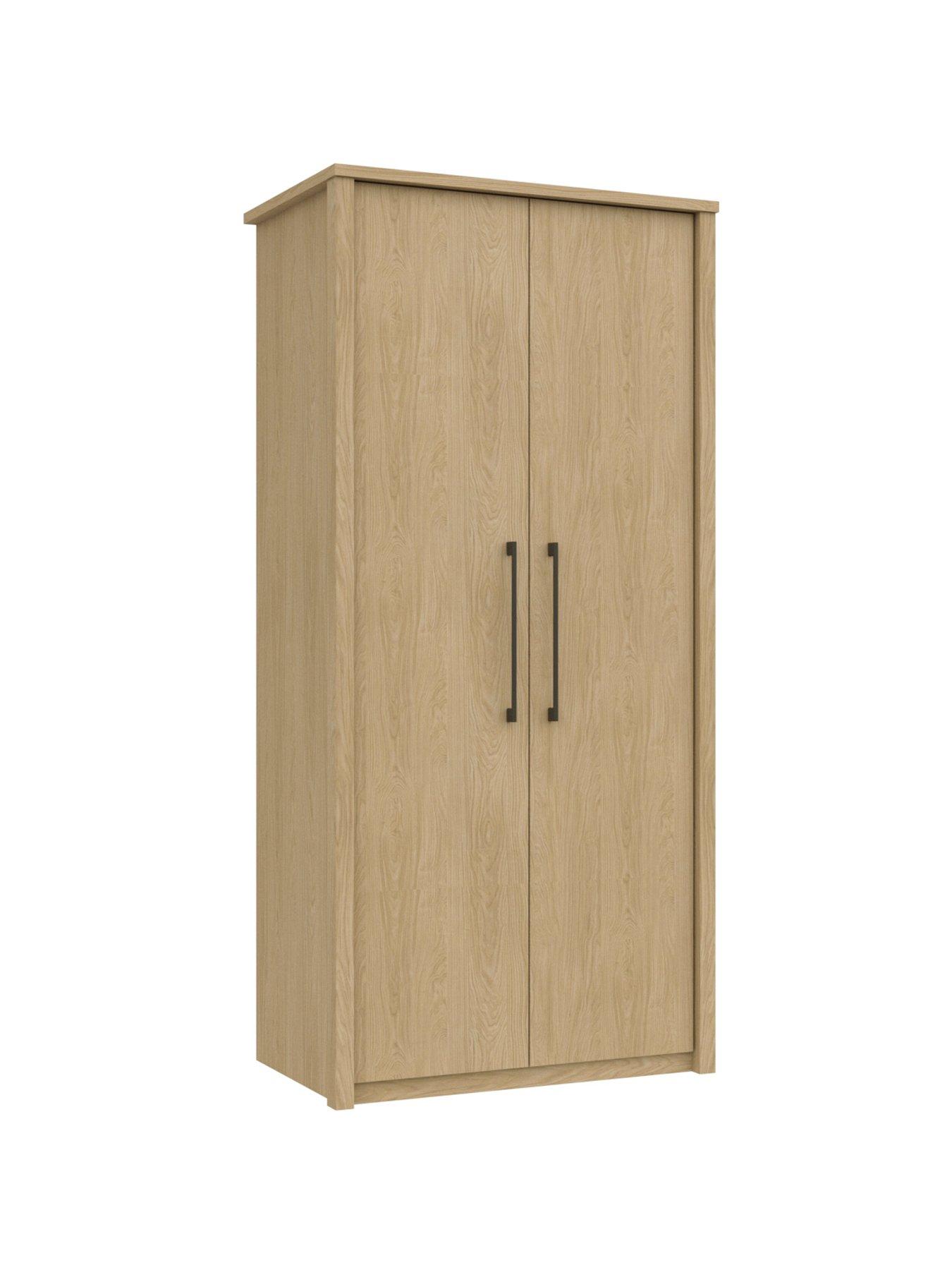 Image 3 of 4 of One Call Reign Ready Assembled 2 Door Wardrobe