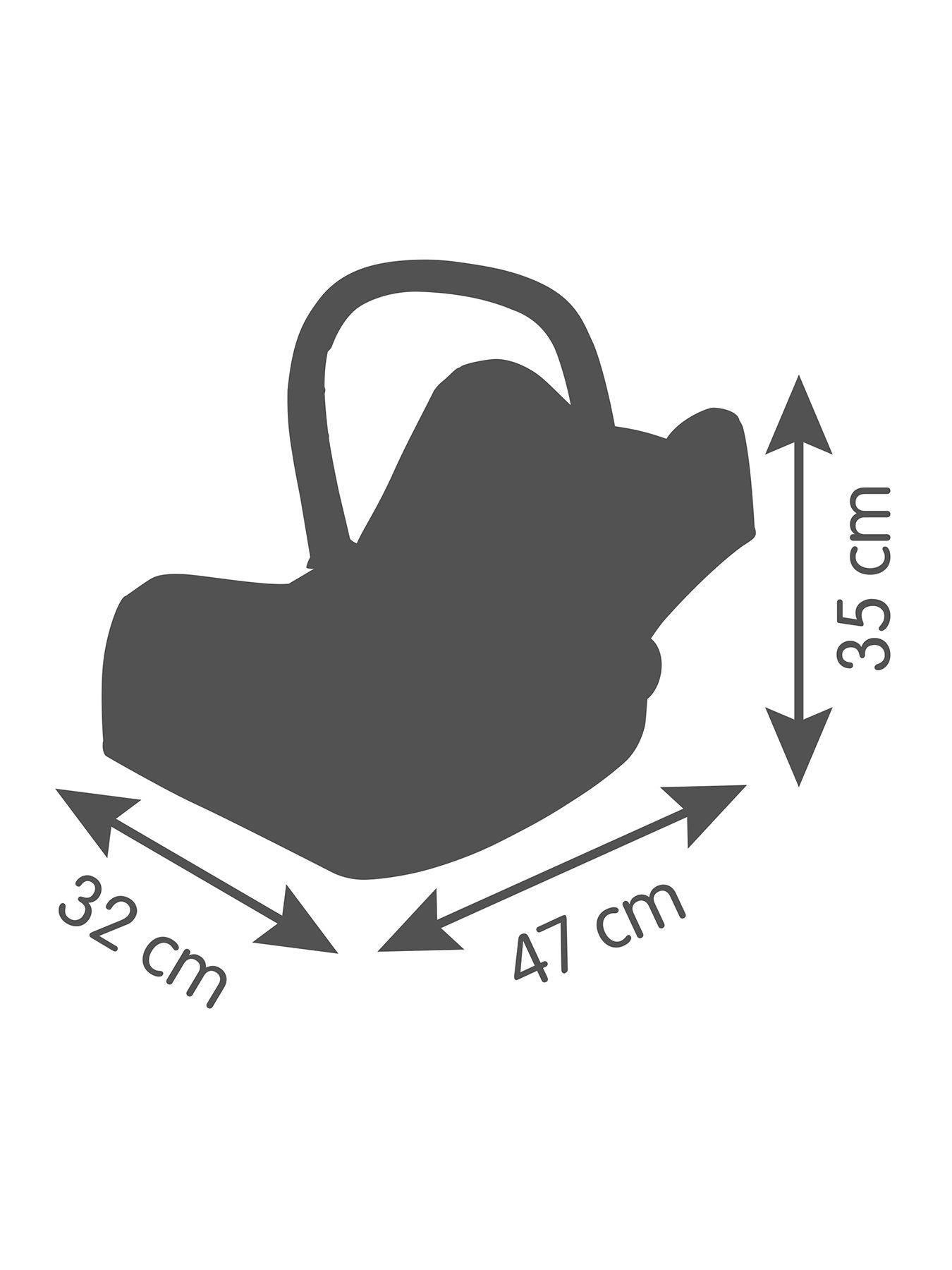  image of smoby-maxi-cosi-doll-car-seat-beige