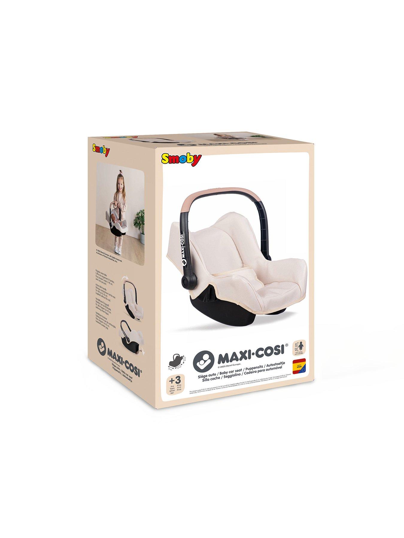  image of smoby-maxi-cosi-doll-car-seat-beige