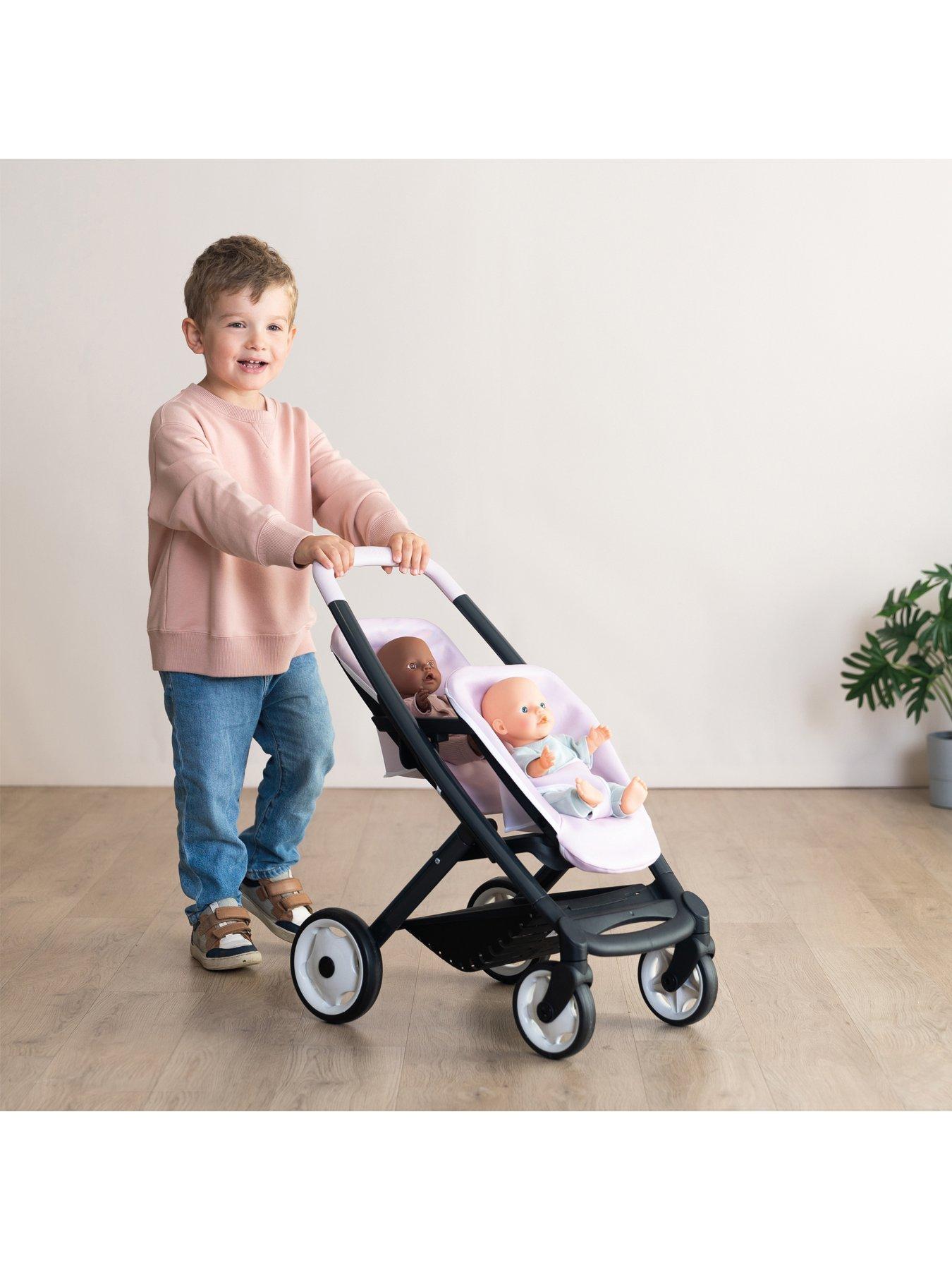  image of smoby-maxi-cosi-doll-twin-dollnbsppushchair-blush-pink