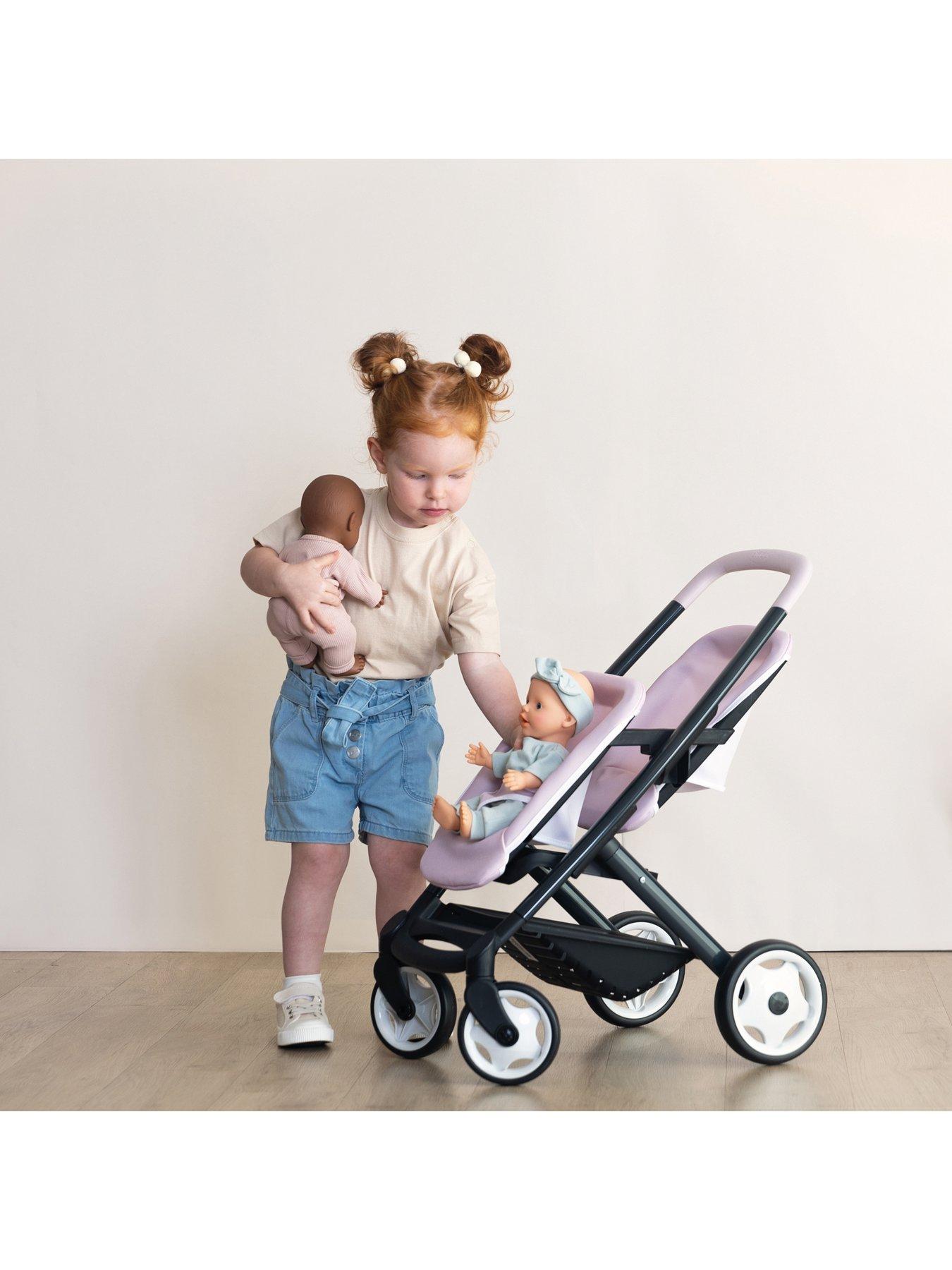 Image 4 of 7 of Smoby Maxi-Cosi Doll Twin Pushchair - Blush Pink