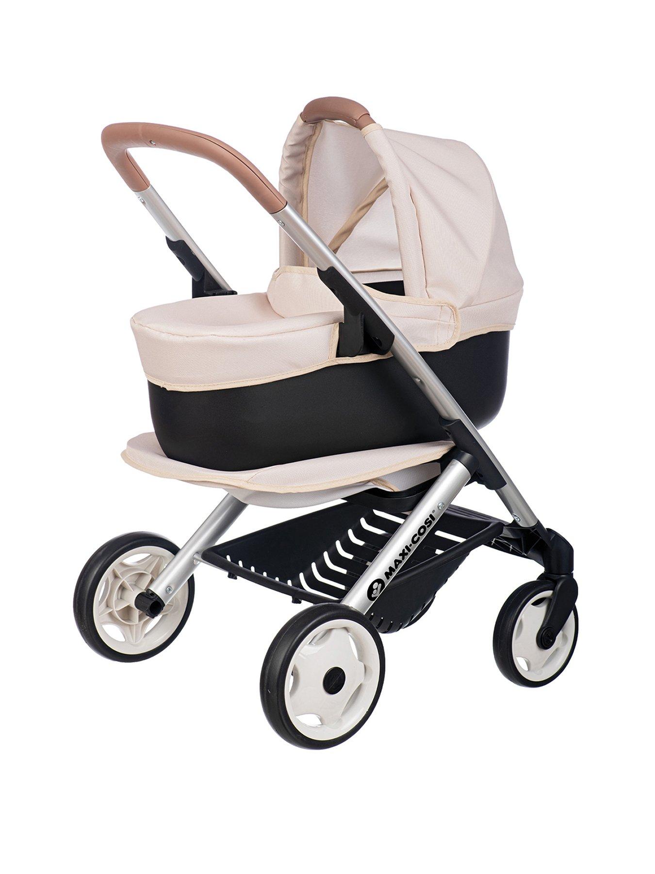 smoby-maxi-cosi-doll-pushchair-pram-beige-3-in-1