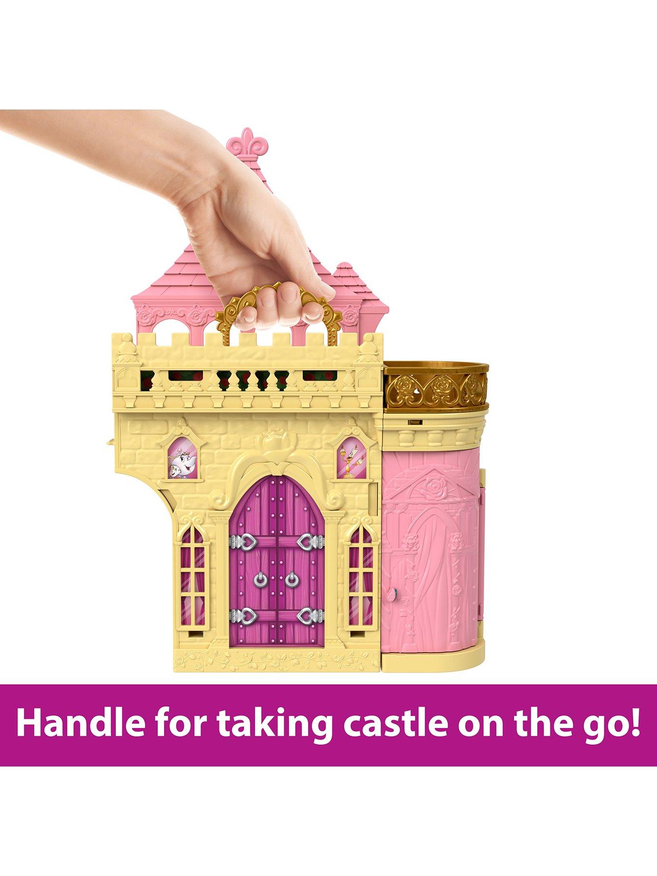 Image 2 of 7 of Disney Princess Belle Stackable Castle Doll House Playset