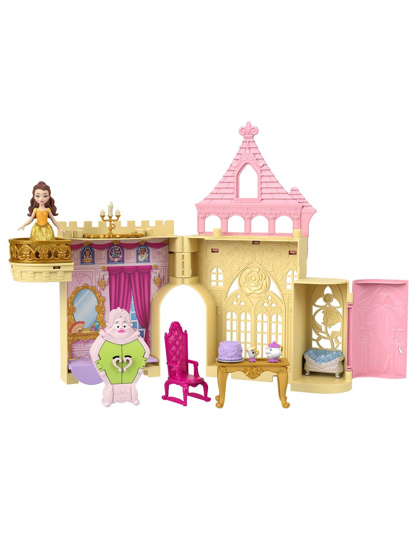 Image 5 of 7 of Disney Princess Belle Stackable Castle Doll House Playset