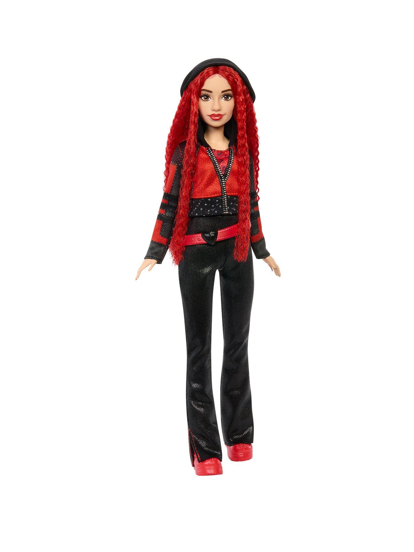 Image 1 of 6 of Disney Descendants: The Rise of Red Doll Singing Red Doll with Movie-Inspired Clothes &amp; Accessories, Sings 'Red'