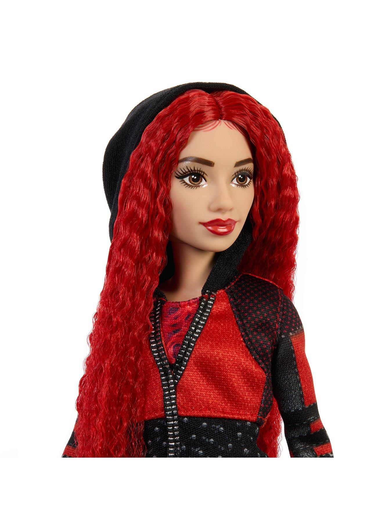 Image 4 of 6 of Disney Descendants: The Rise of Red Doll Singing Red Doll with Movie-Inspired Clothes &amp; Accessories, Sings 'Red'