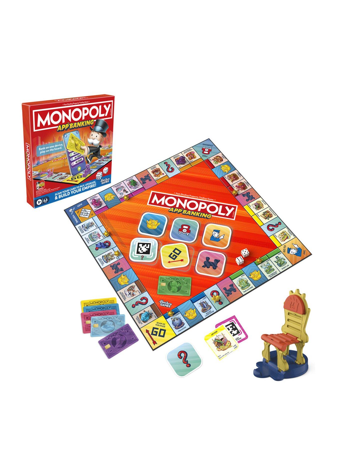 Monopoly App Banking Board Game Ages 8+