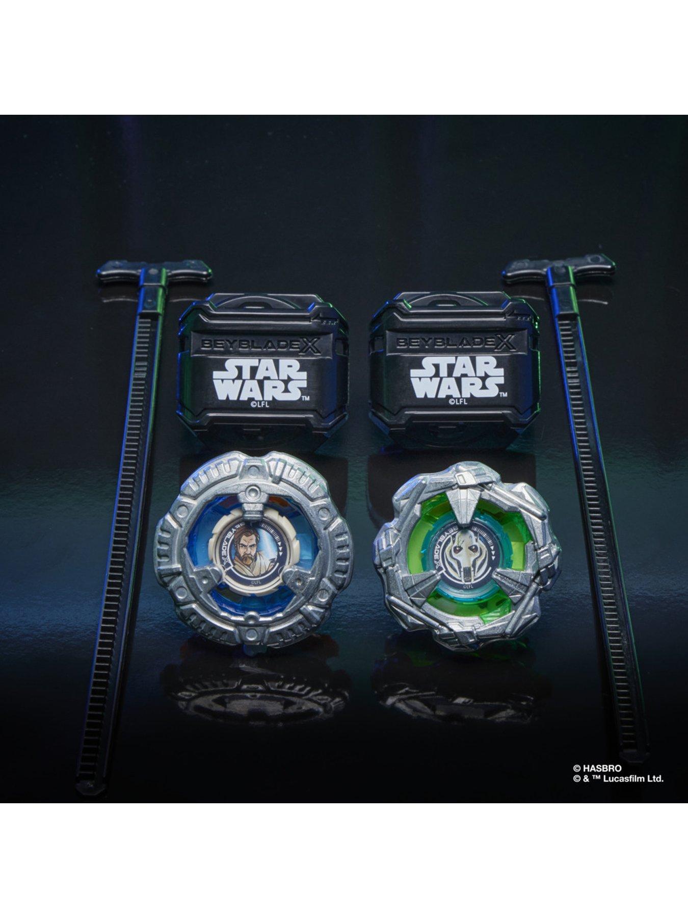  image of beyblades-beyblade-x-and-star-wars-collab-obi-wan-kenobi-4-60p-vs-general-grievous-3-80hn-multipack-set