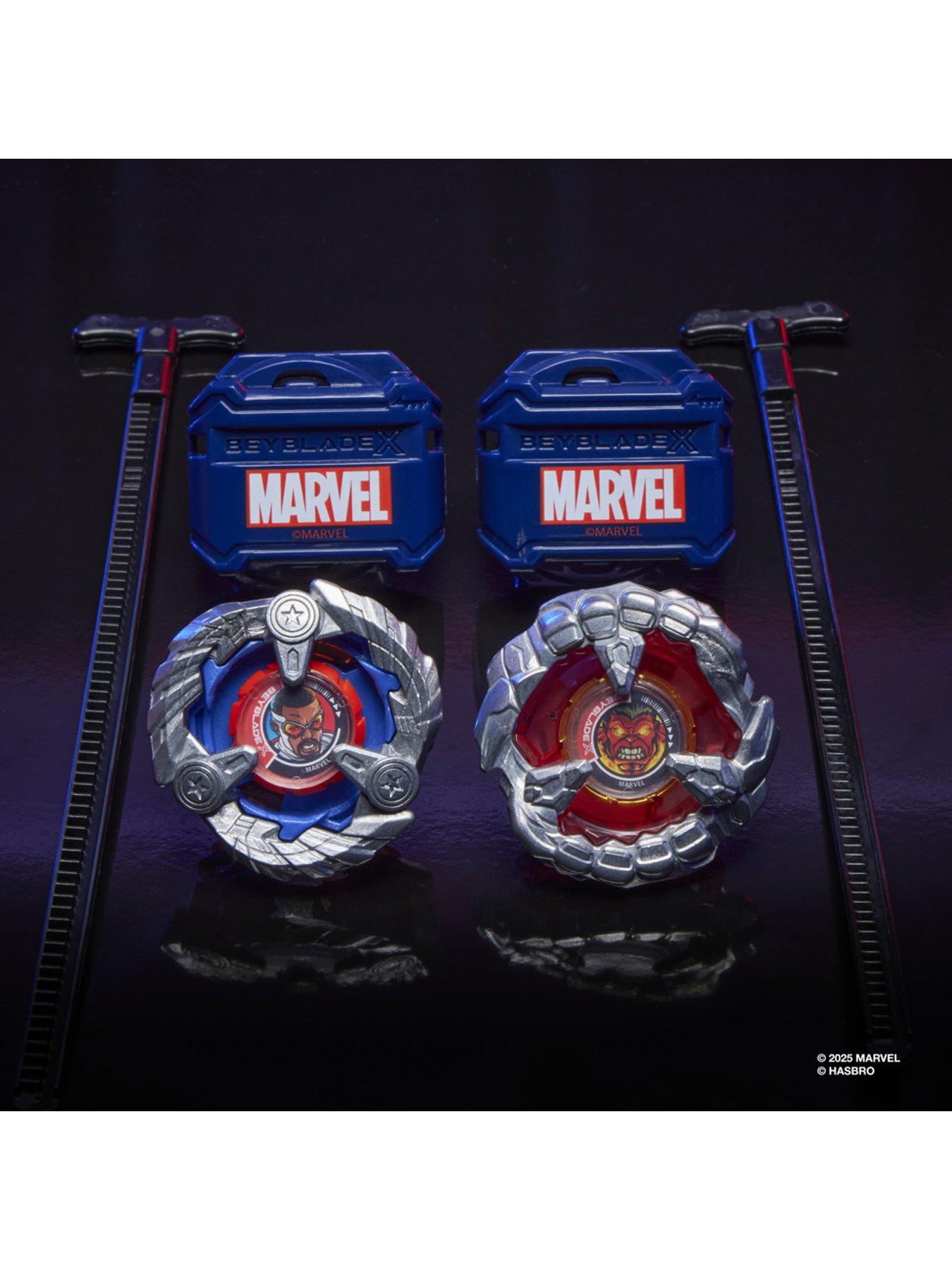 Image 3 of 3 of Beyblades BEY BBX Captain America Red Hulk&nbsp;