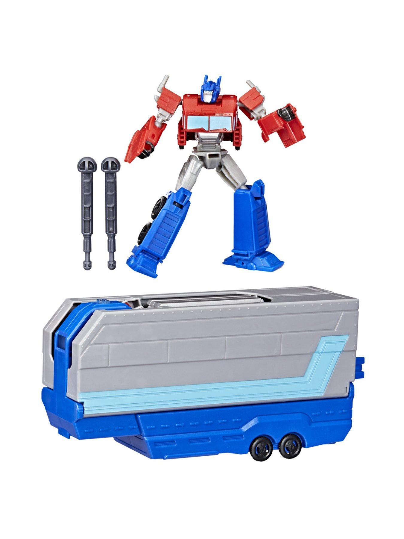  image of transformers-earthsparknbspoptimus-prime-battle-trailer-playset