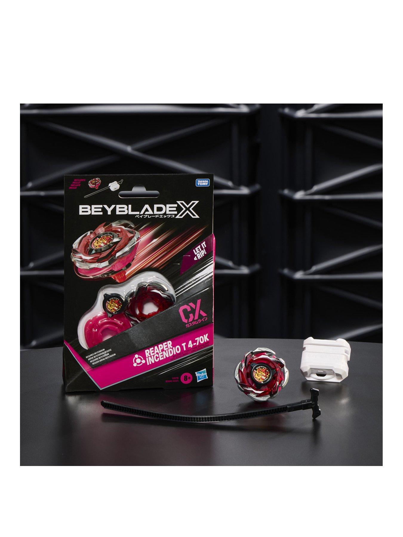 Image 1 of 3 of Beyblades Beyblade X Reaper Incendio T 4-70K CX Starter Pack