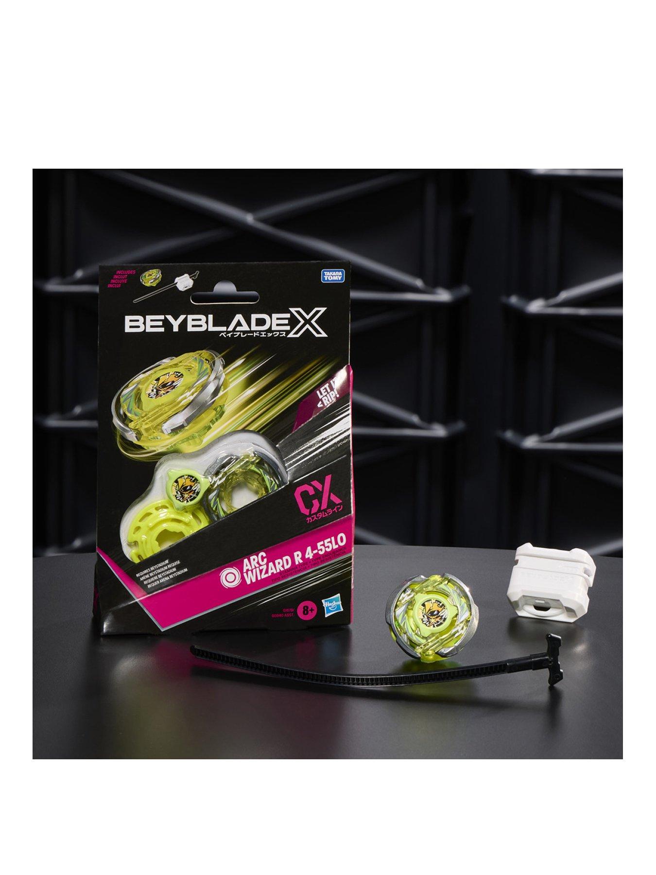  image of beyblades-beyblade-x-arc-wizard-r-4-55lo-cx-starter-pack