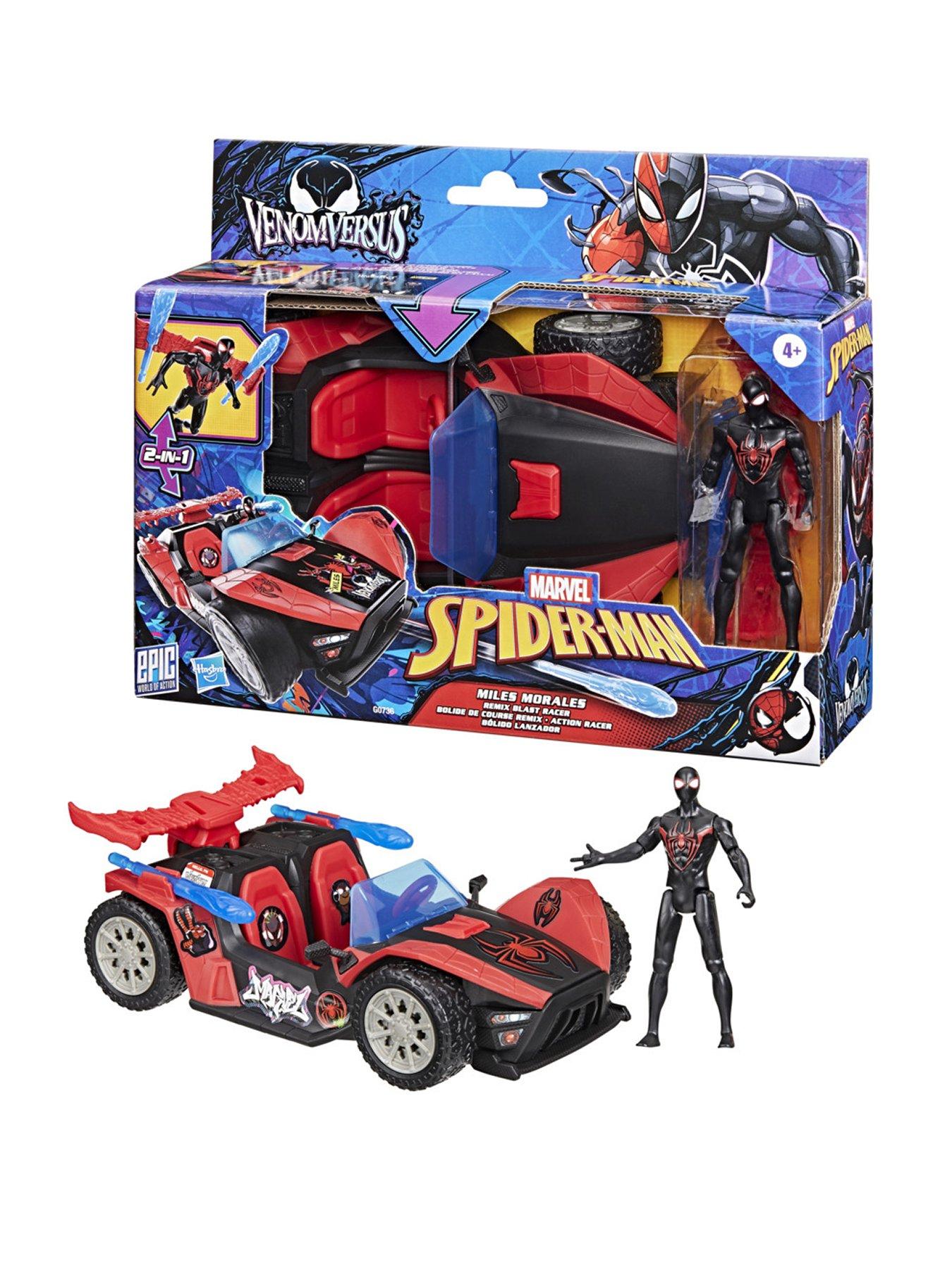 Spiderman Venomversus Miles Remix Blast Racer