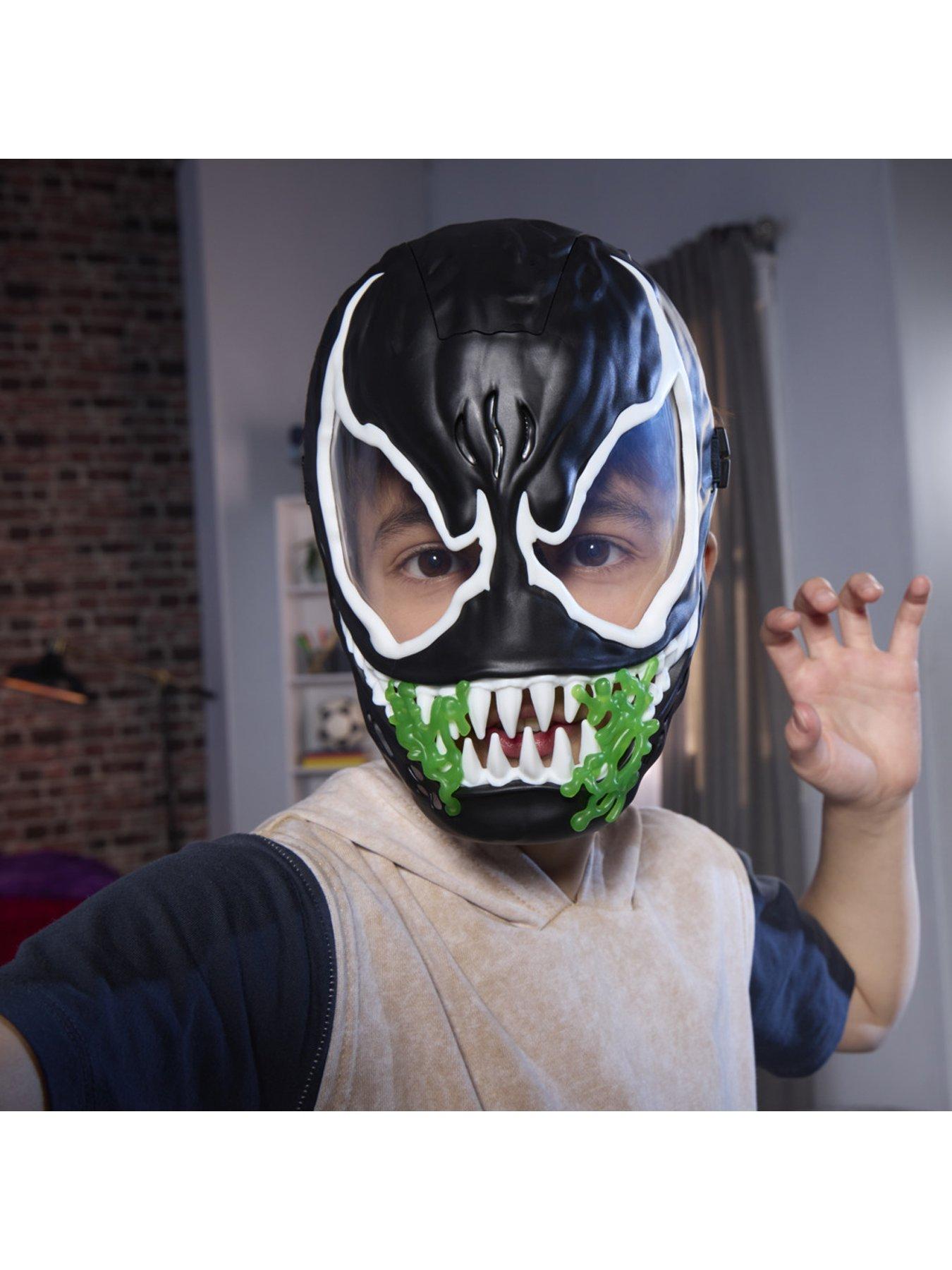 Image 6 of 7 of Spiderman Venom Glow-in-the-Dark Feature Mask
