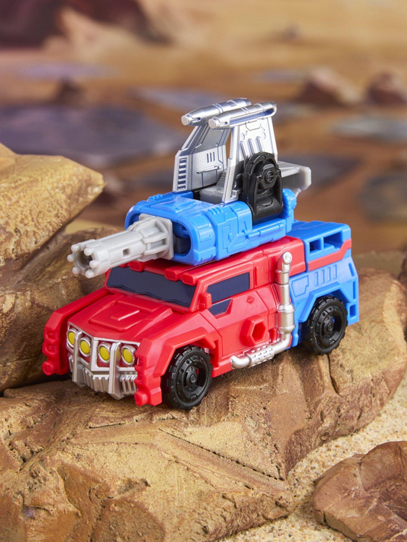 Image 6 of 7 of Transformers Cyberworld Armour Optimus Prime Offroad&nbsp;2-Step Cyber&nbsp;Changers Figure&nbsp;